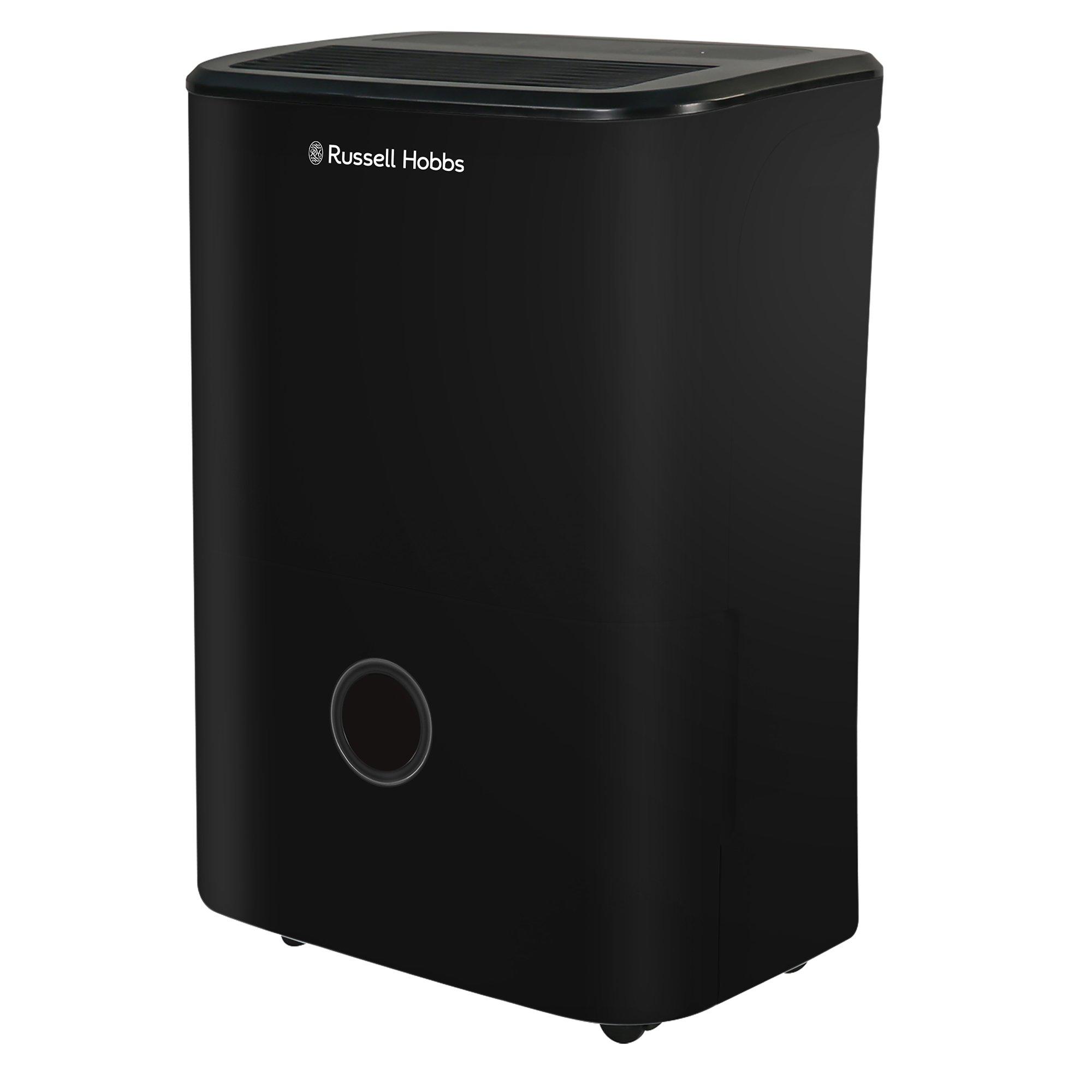 Black - Russell Hobbs - Russell Hobbs RHDH2002B 20L Dehumidifier in Black - 9