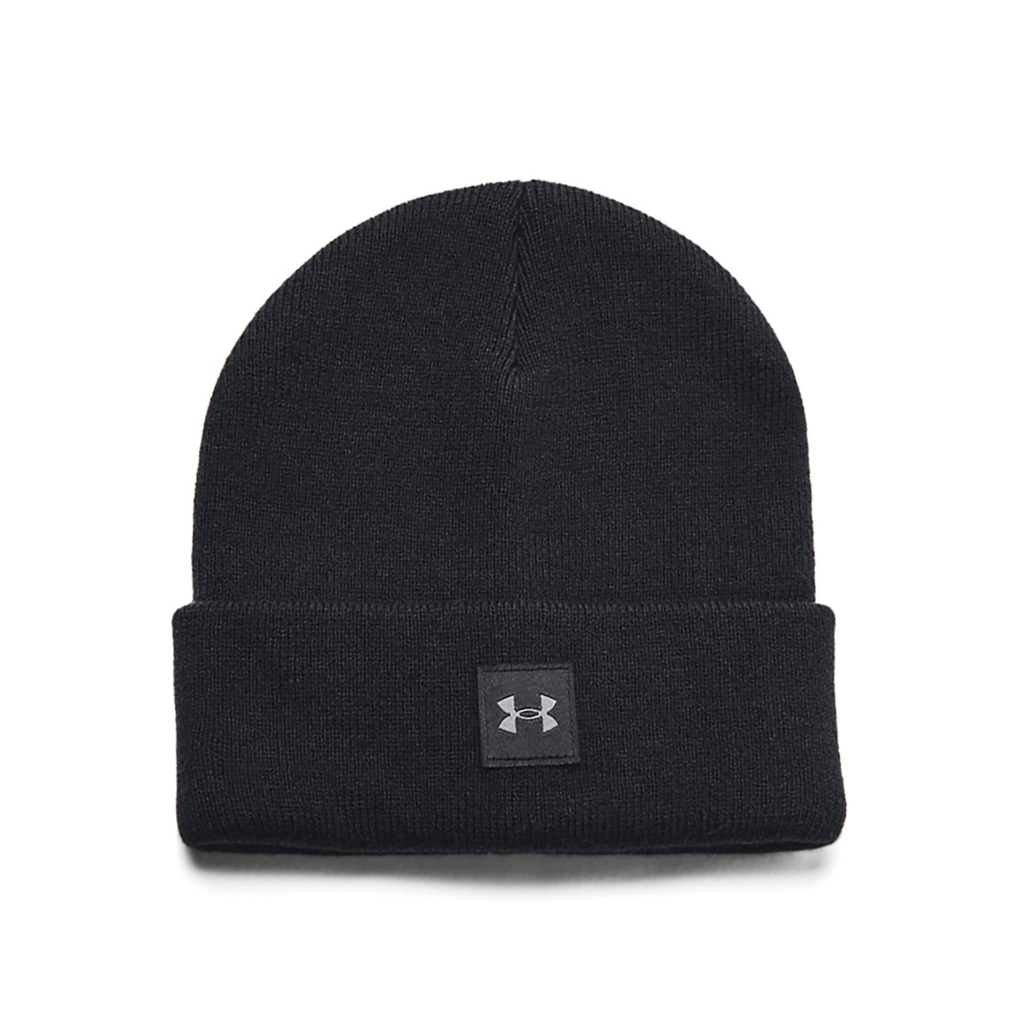 Black - Under Armour - Halftime Cuff Beanie Hat - 1
