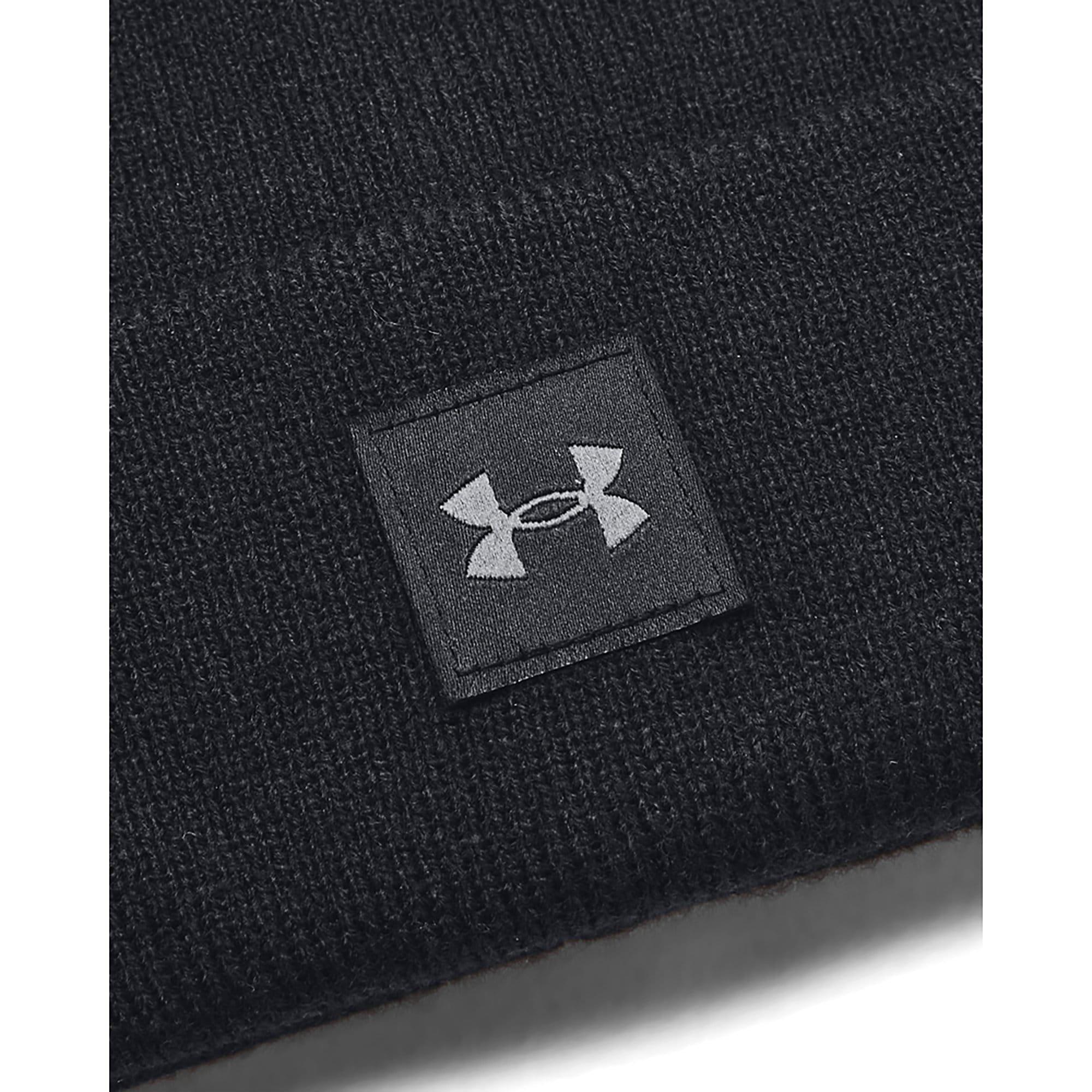 Black - Under Armour - Halftime Cuff Beanie Hat - 2