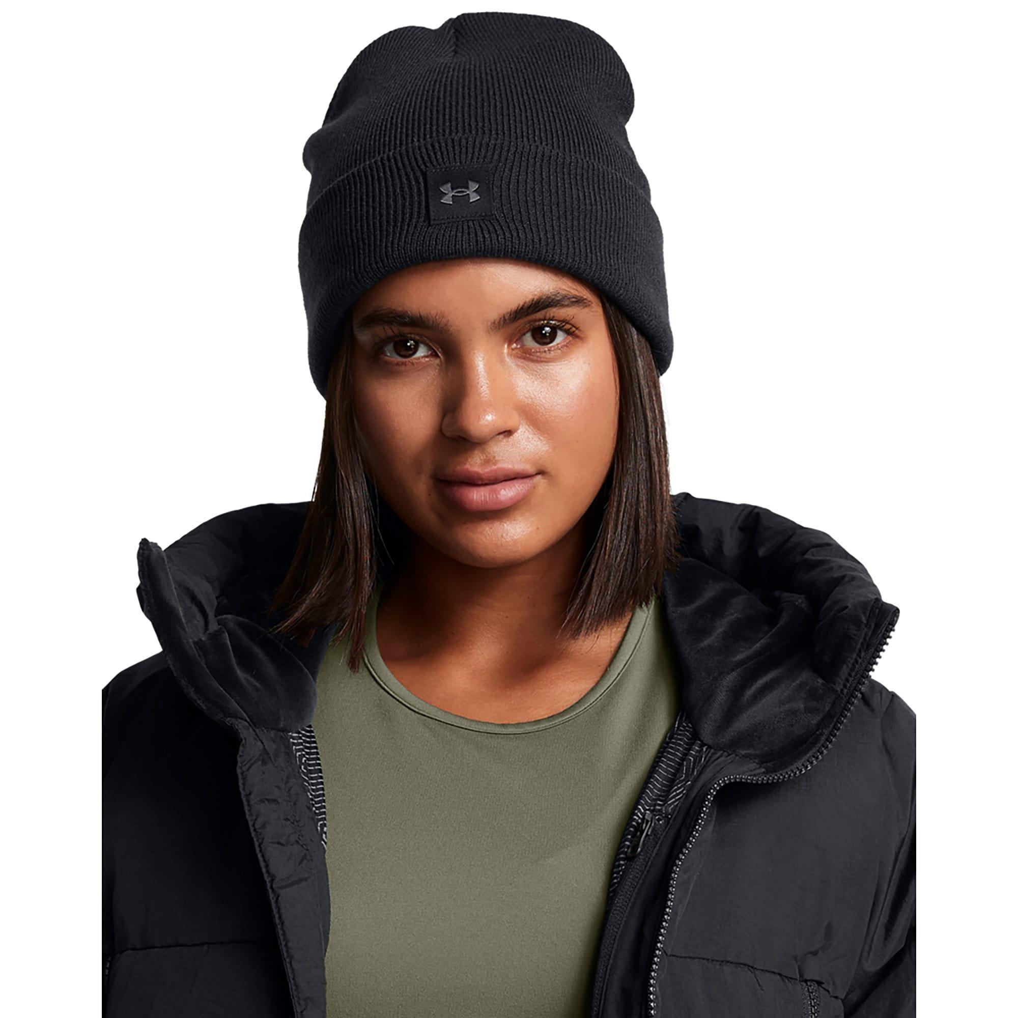 Black - Under Armour - Halftime Cuff Beanie Hat - 3