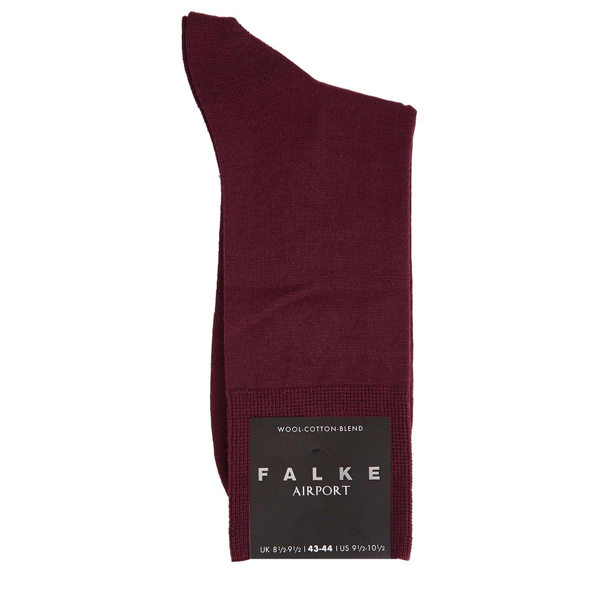 BURGUNDY - Falke - FALKE AIRPORT SOCK09 - 2