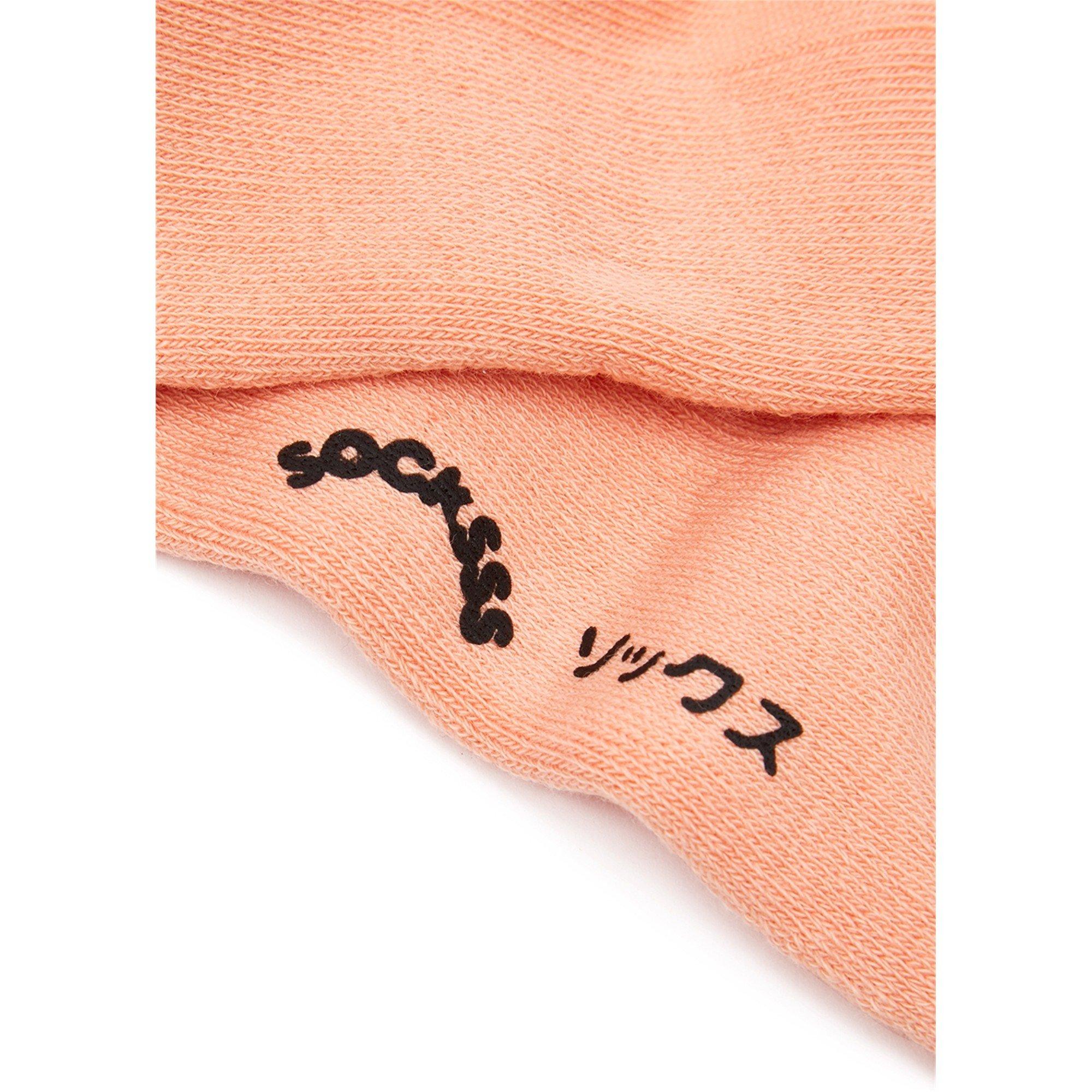 PINK - SOCKSSS - Women's Solid Colour Cotton Crew Socks - 3