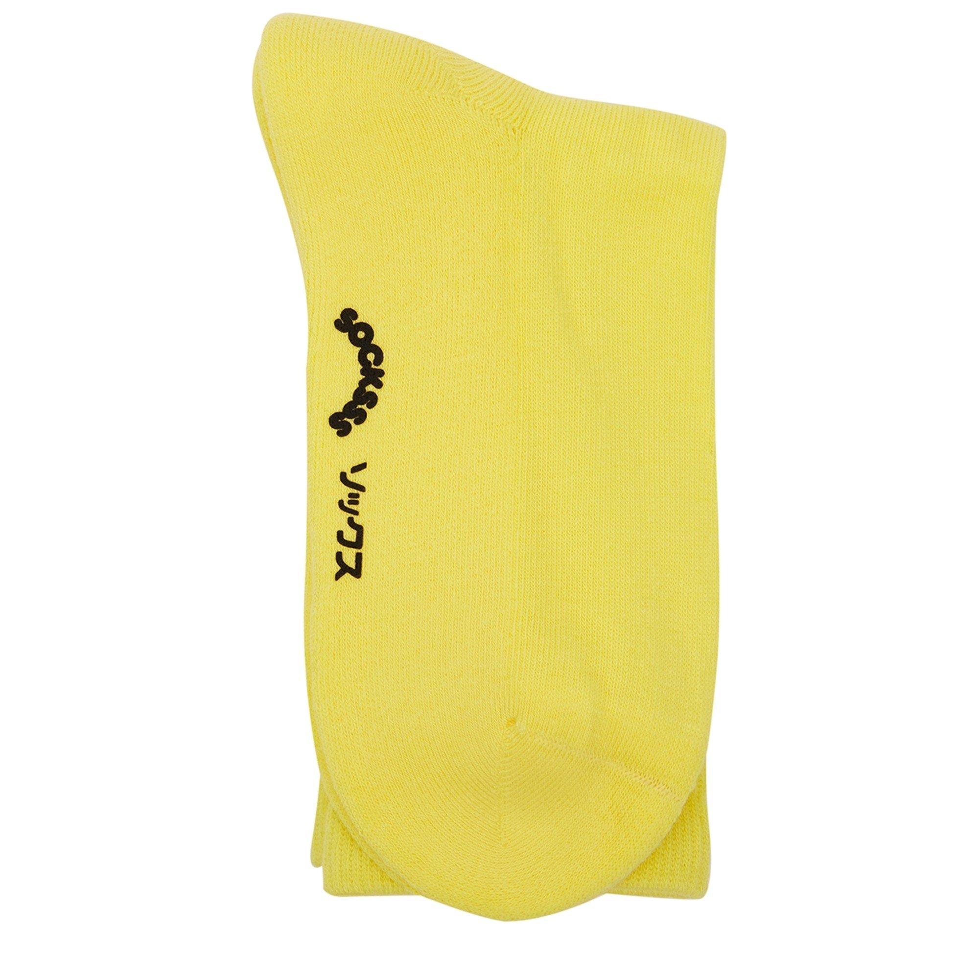 YELLOW - SOCKSSS - ACC SOLID COLOUR SOCKS09 - 2