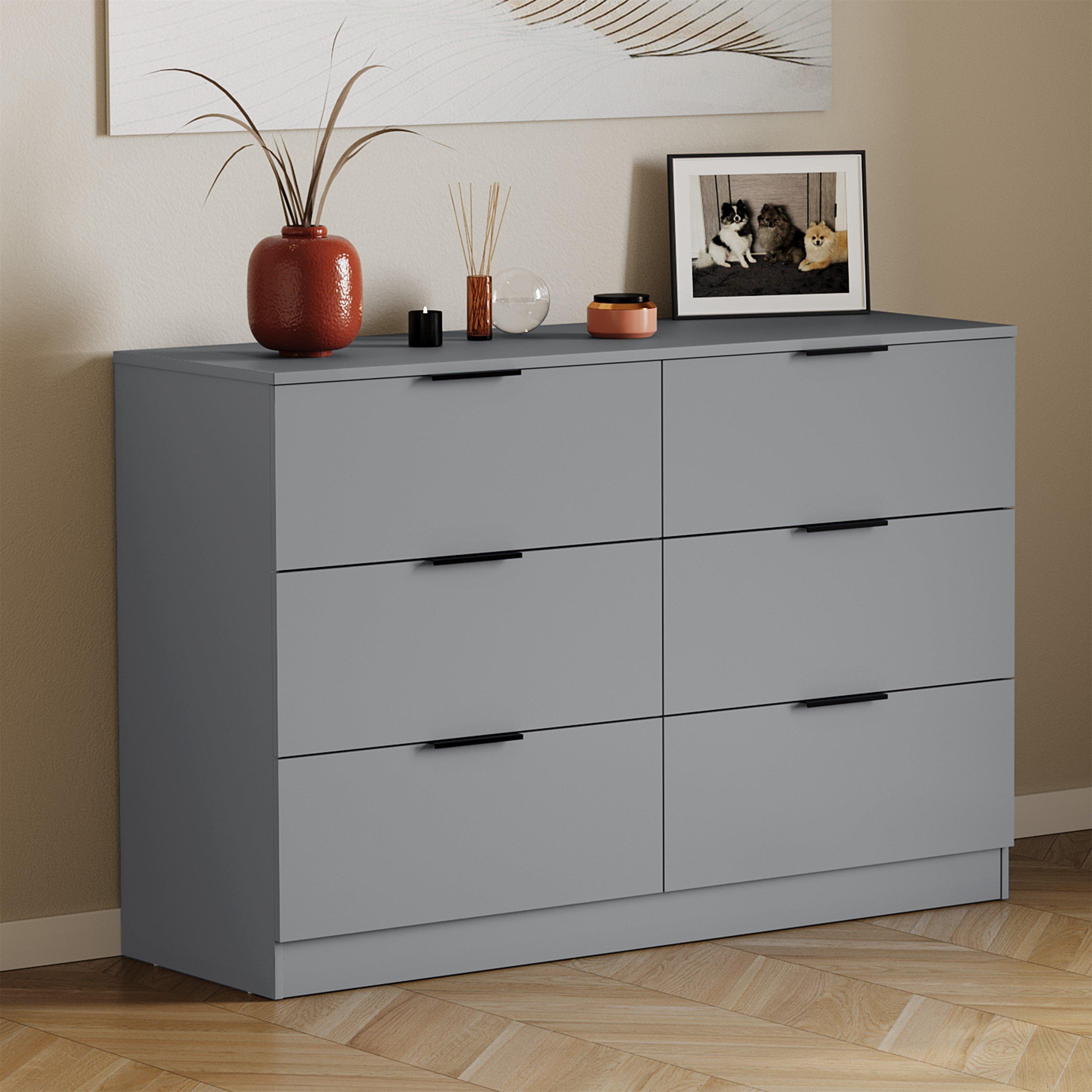 Trega 6 Drawer Chest of Drawers