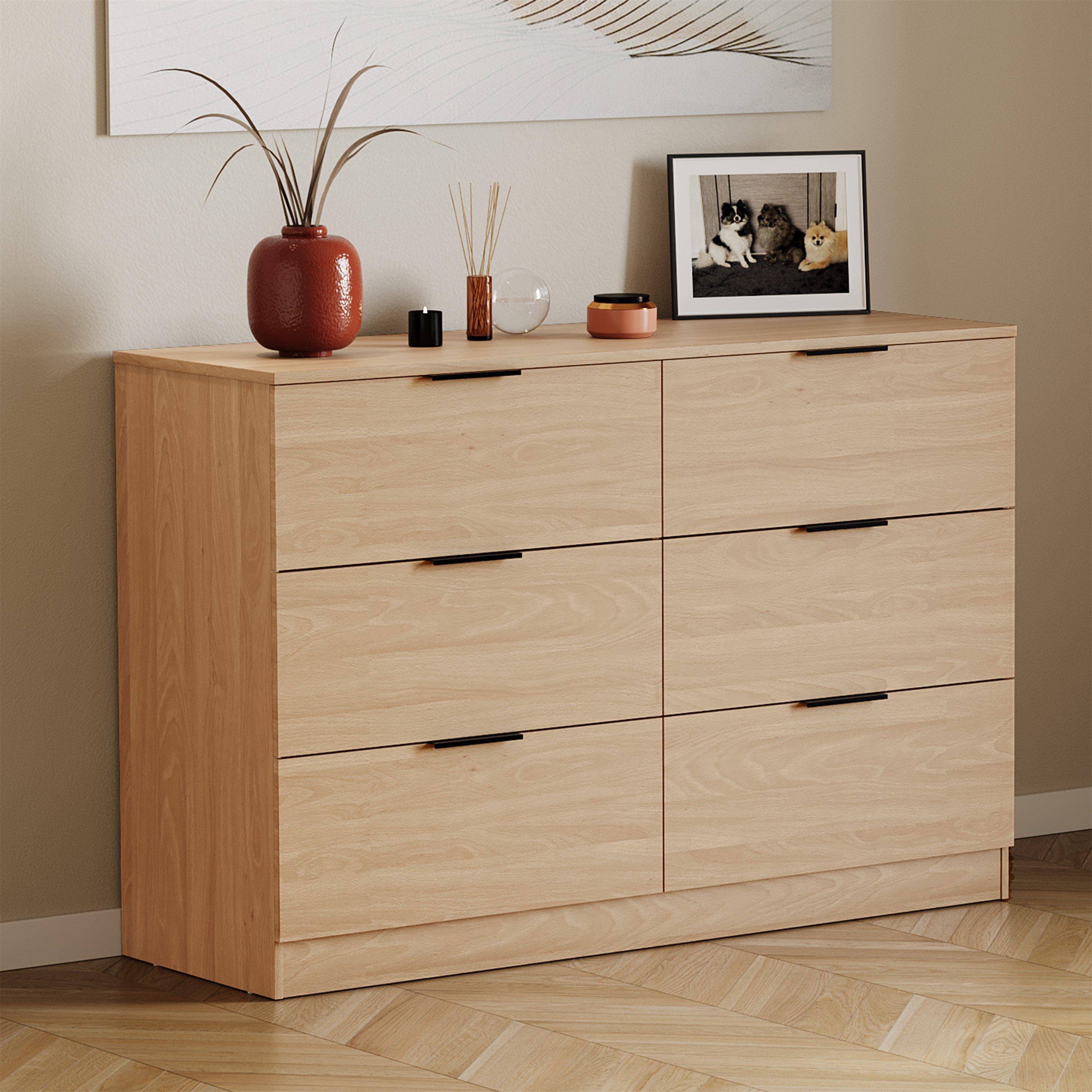 Trega 6 Drawer Chest of Drawers