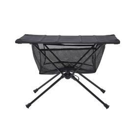 Breeins Camping Aluminium Camp Table with Mesh Shelf