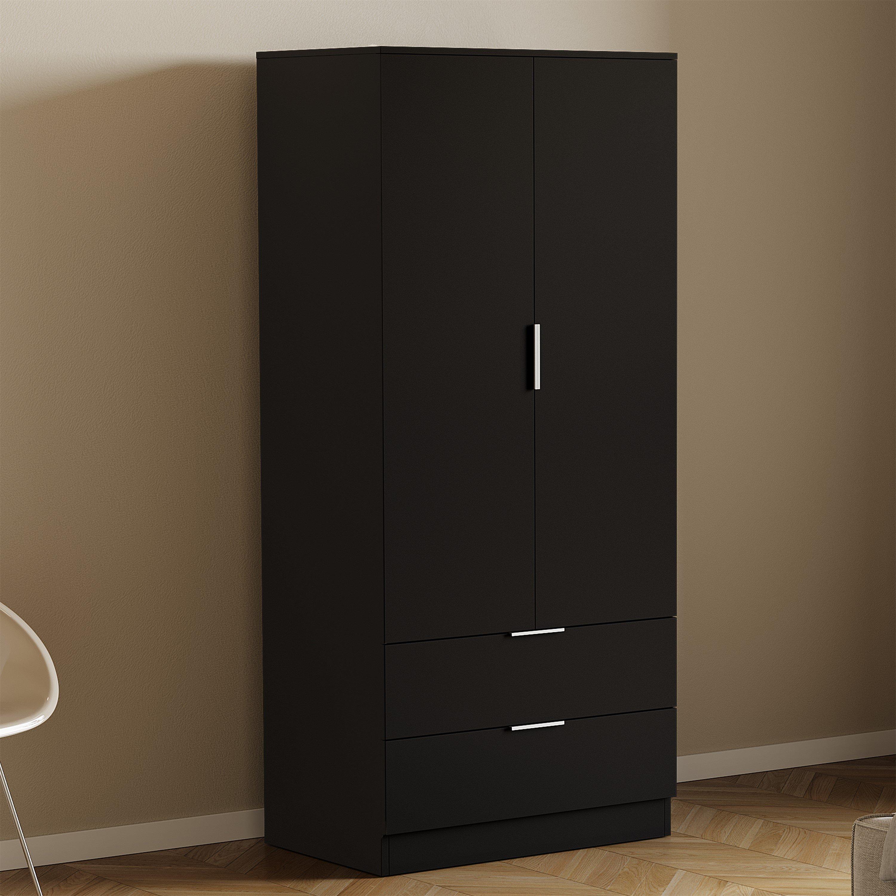 Trega 2 Door 2 Drawer Wardrobe
