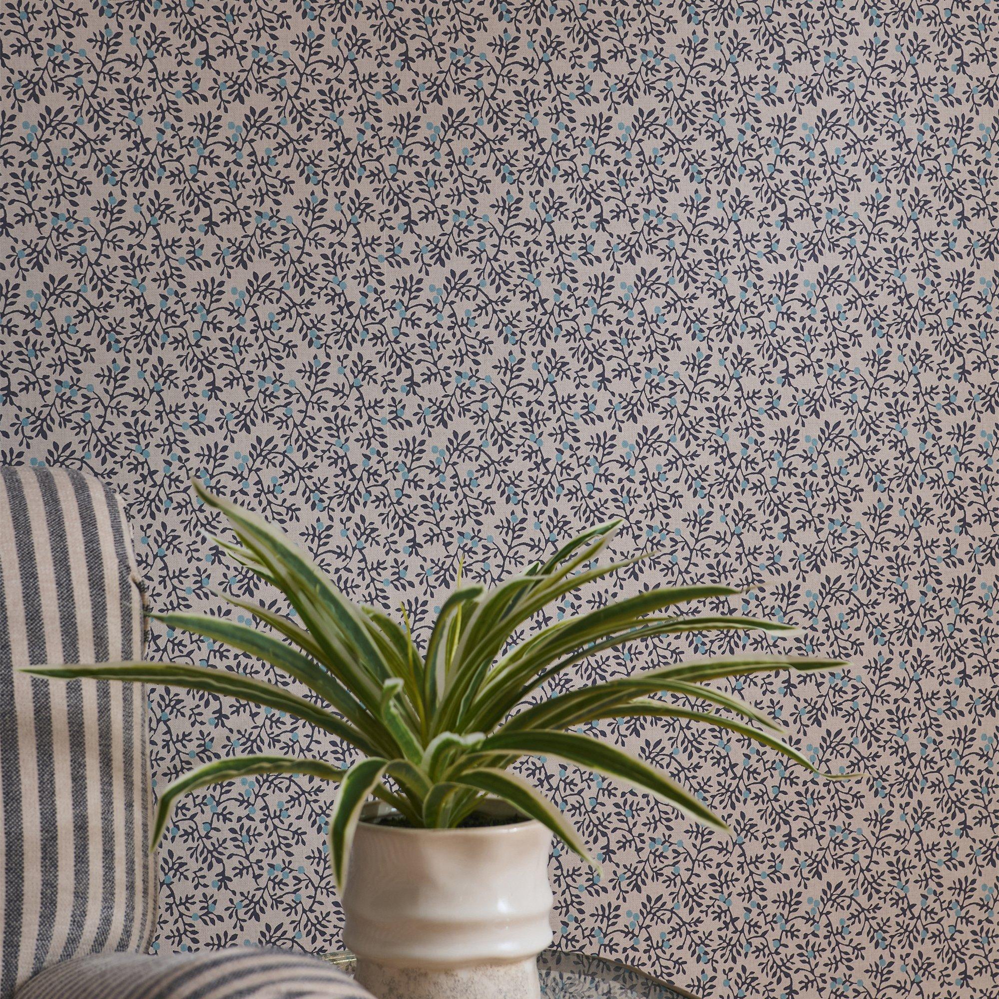 Blue - Next - Simplicity Trail Navy Wallpaper - 4