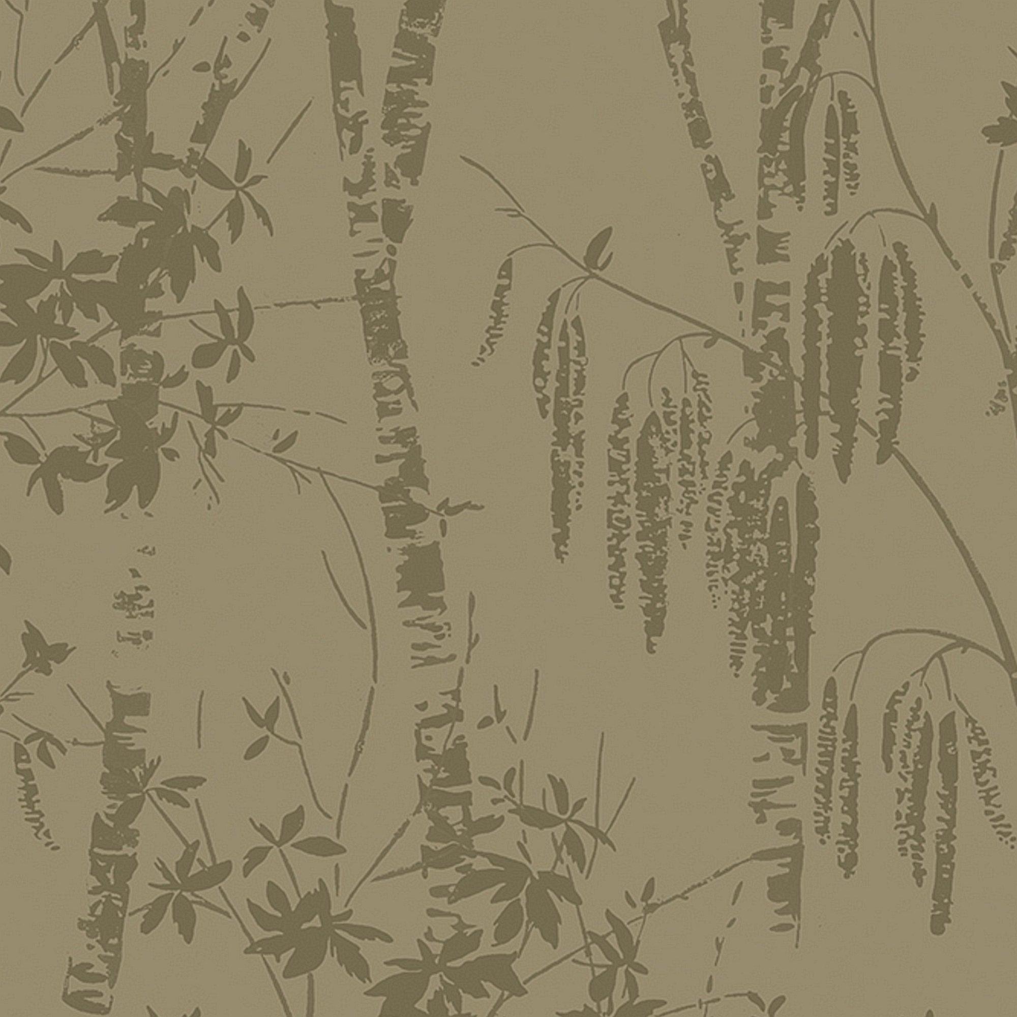 Yellow - Next - Time Travel Trees Gold Wallpaper - 2