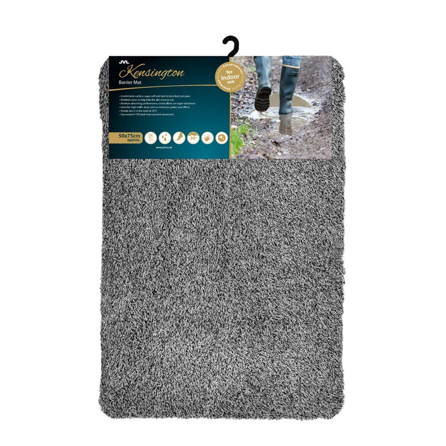 Grey - JVL - Kensington Barrier Mat - 11