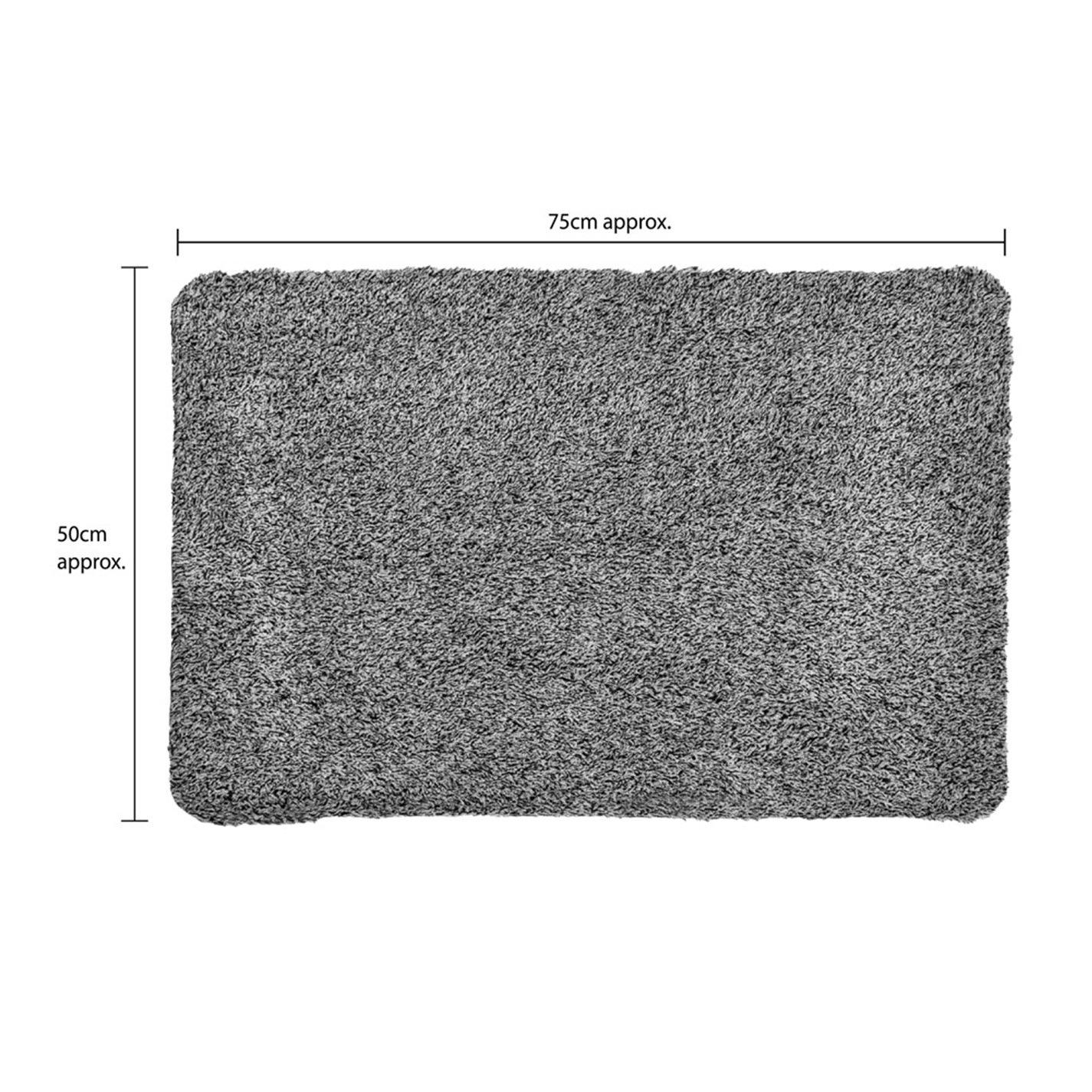 Grey - JVL - Kensington Barrier Mat - 12