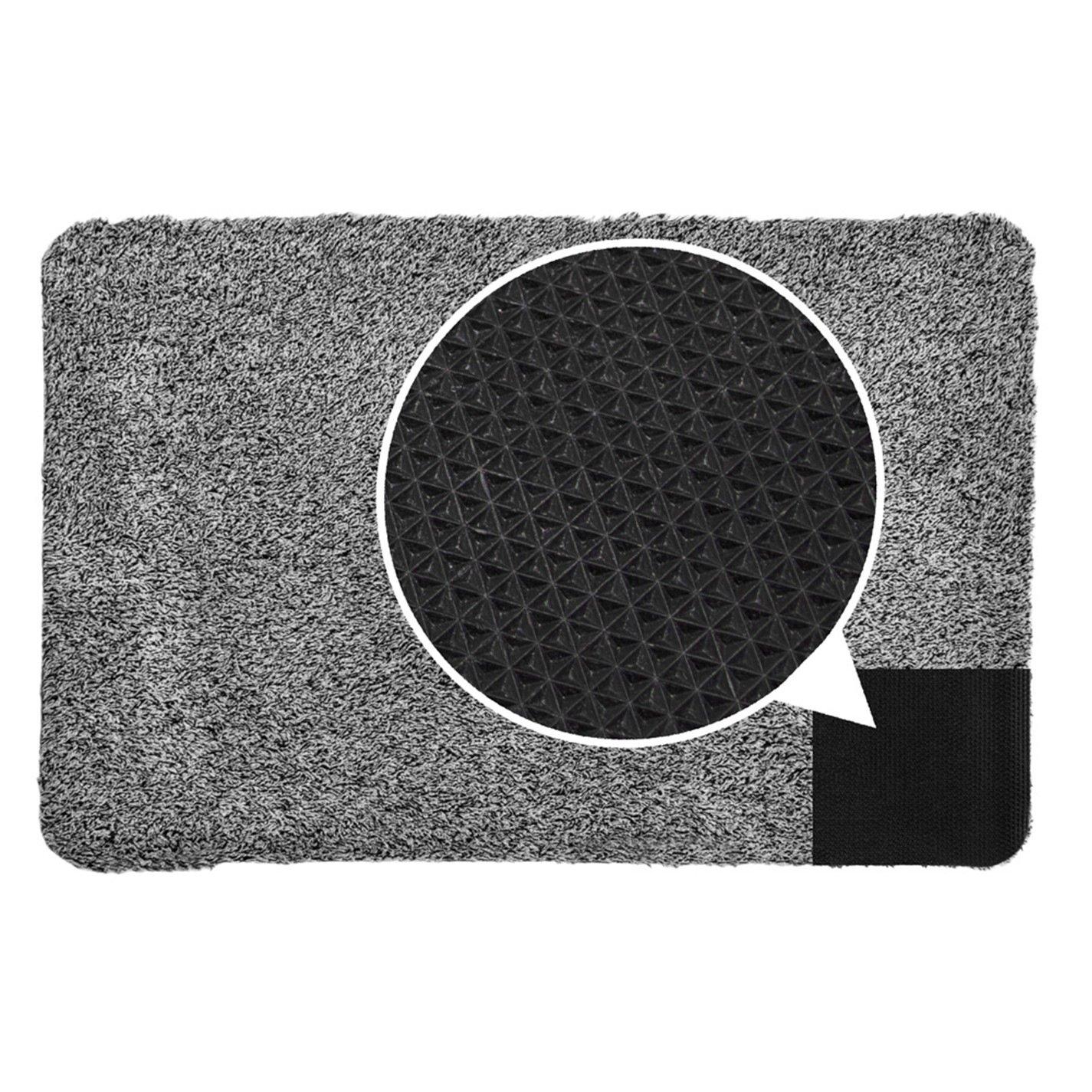 Grey - JVL - Kensington Barrier Mat - 7