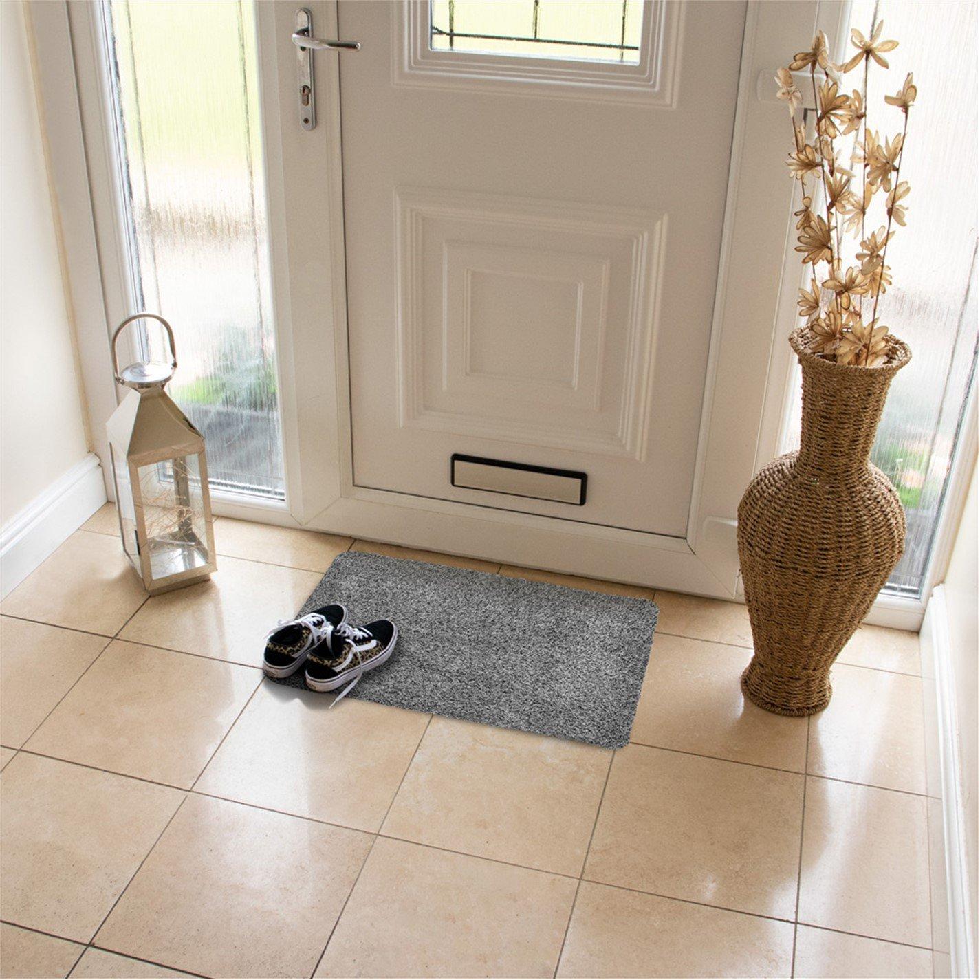 Grey - JVL - Kensington Barrier Mat - 10
