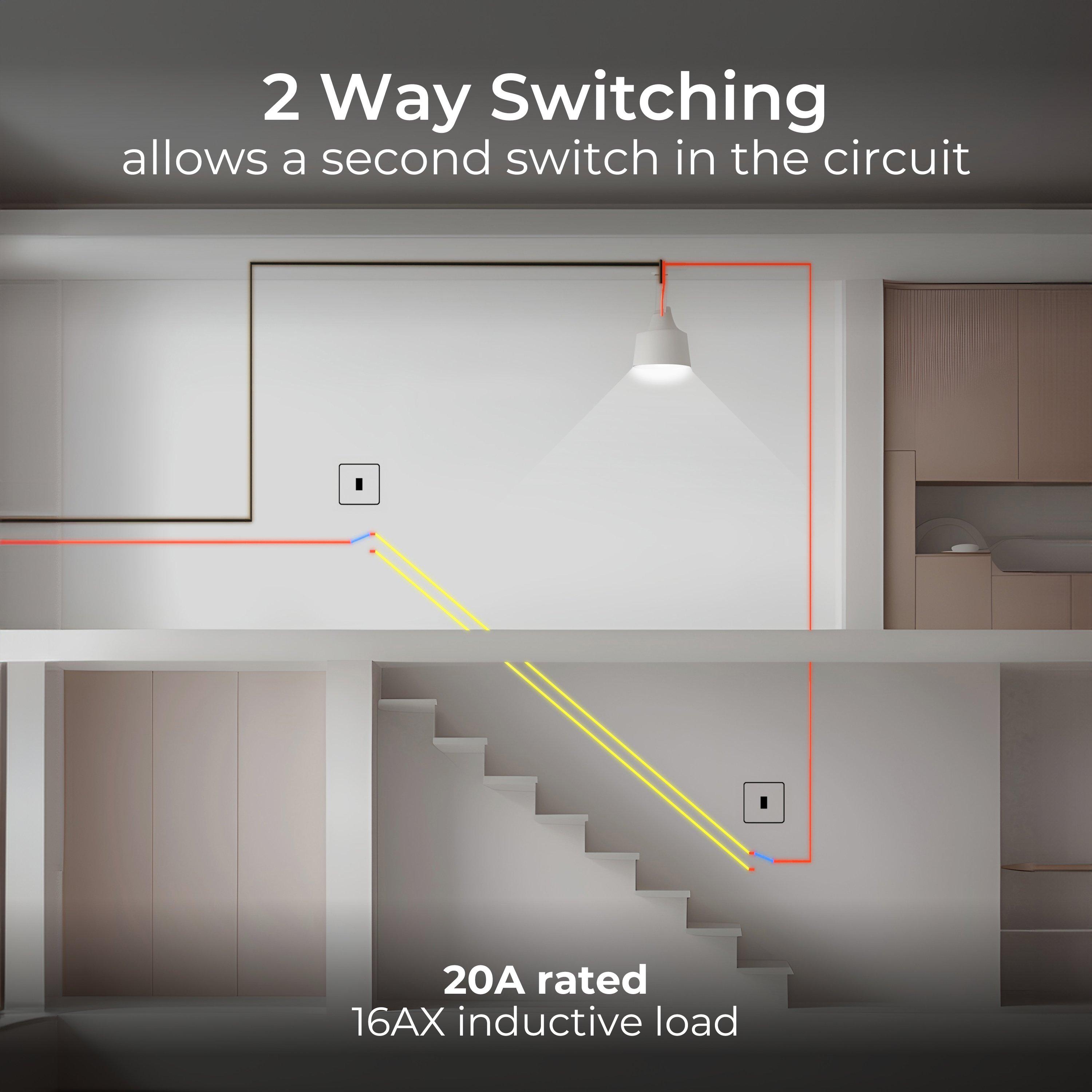 Matt Black - BG - BG Nexus Metal Single Light Switch Matt Black - 6