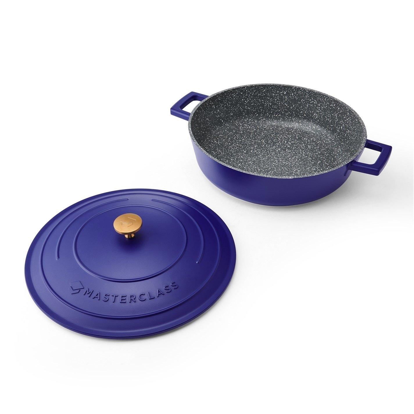 Electric Blue - MasterClass - MasterClass Electric Blue Cast Aluminium Shallow - 3