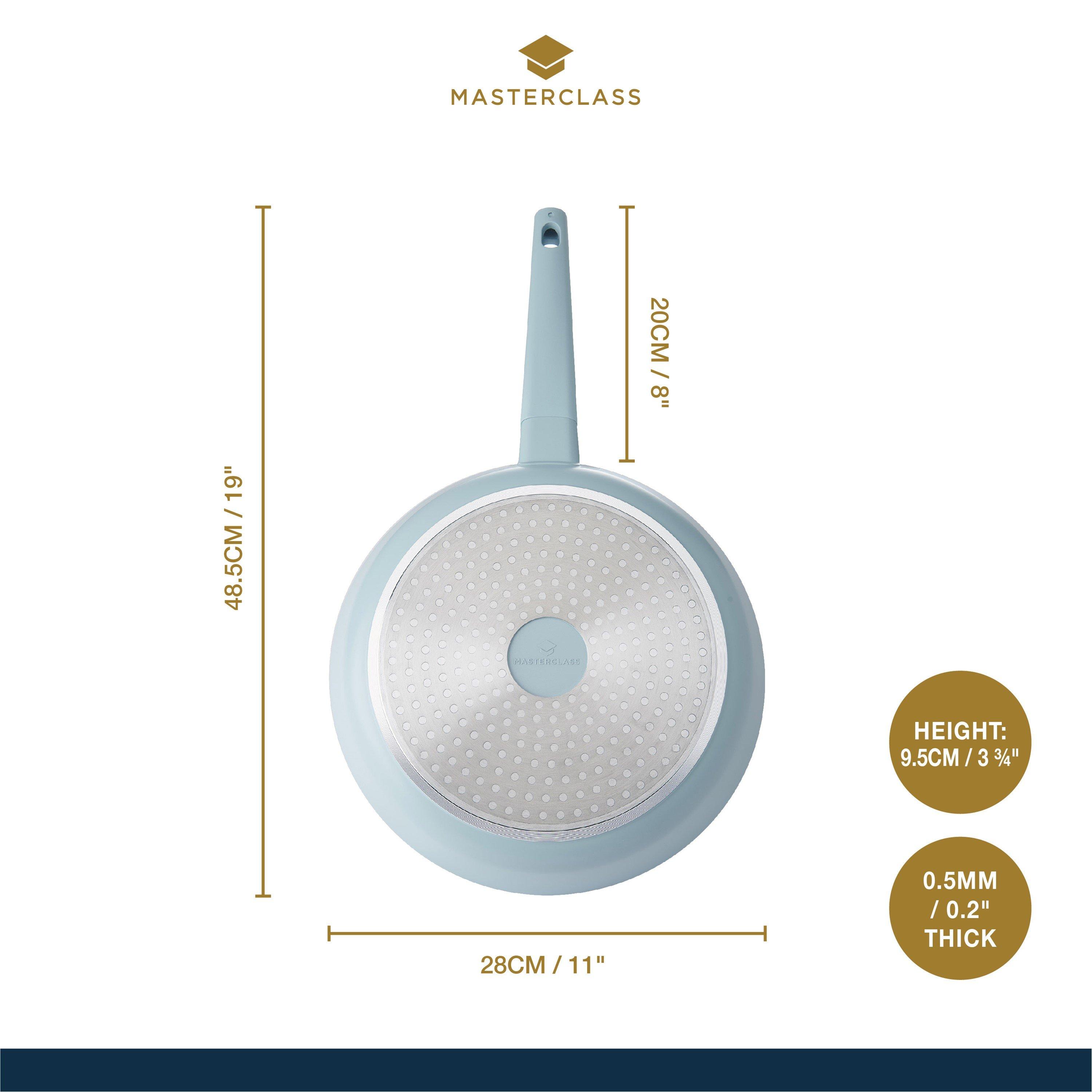 Blue - MasterClass - MasterClass Cast Aluminium Non-Stick Frying Pan. - 2