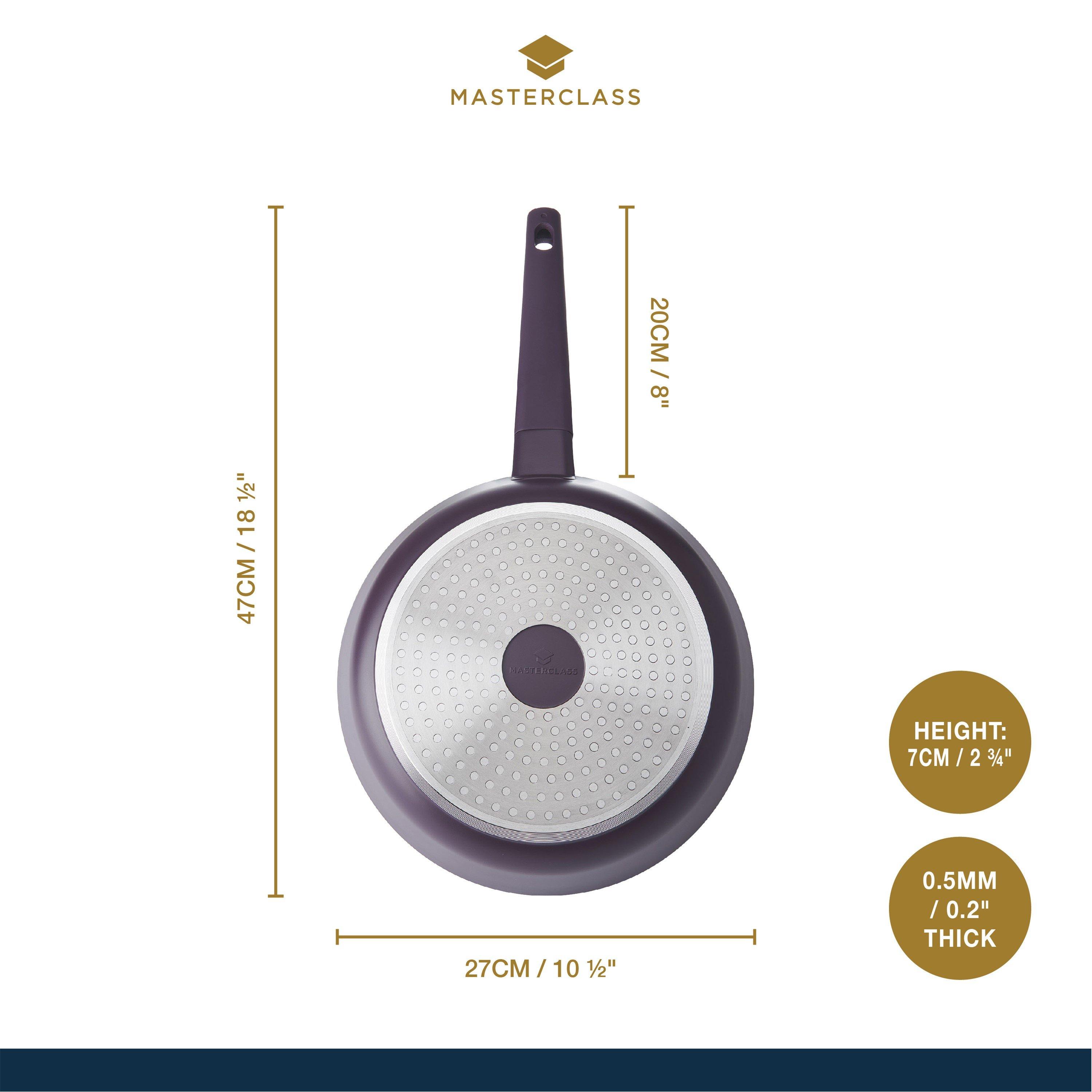 Purple - MasterClass - MasterClass Cast Aluminium Non-Stick Frying Pan. - 2