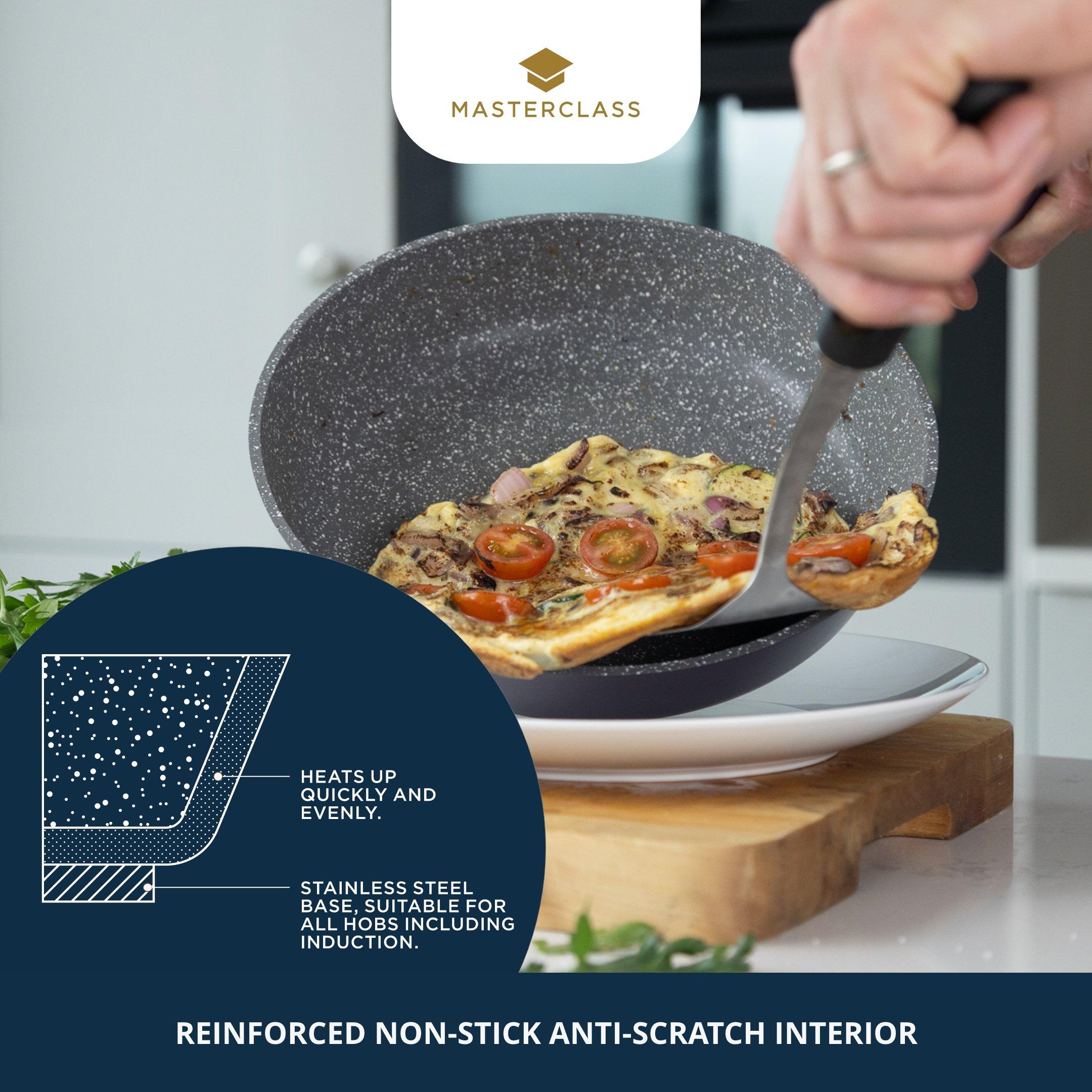 Purple - MasterClass - MasterClass Cast Aluminium Non-Stick Frying Pan. - 4