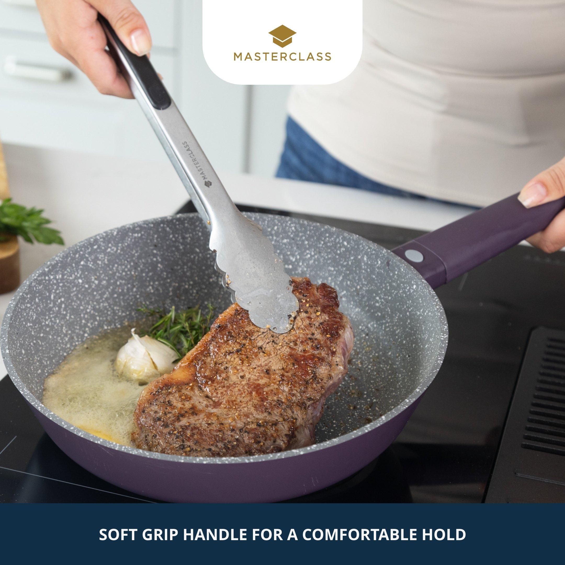 Purple - MasterClass - MasterClass Cast Aluminium Non-Stick Frying Pan. - 5