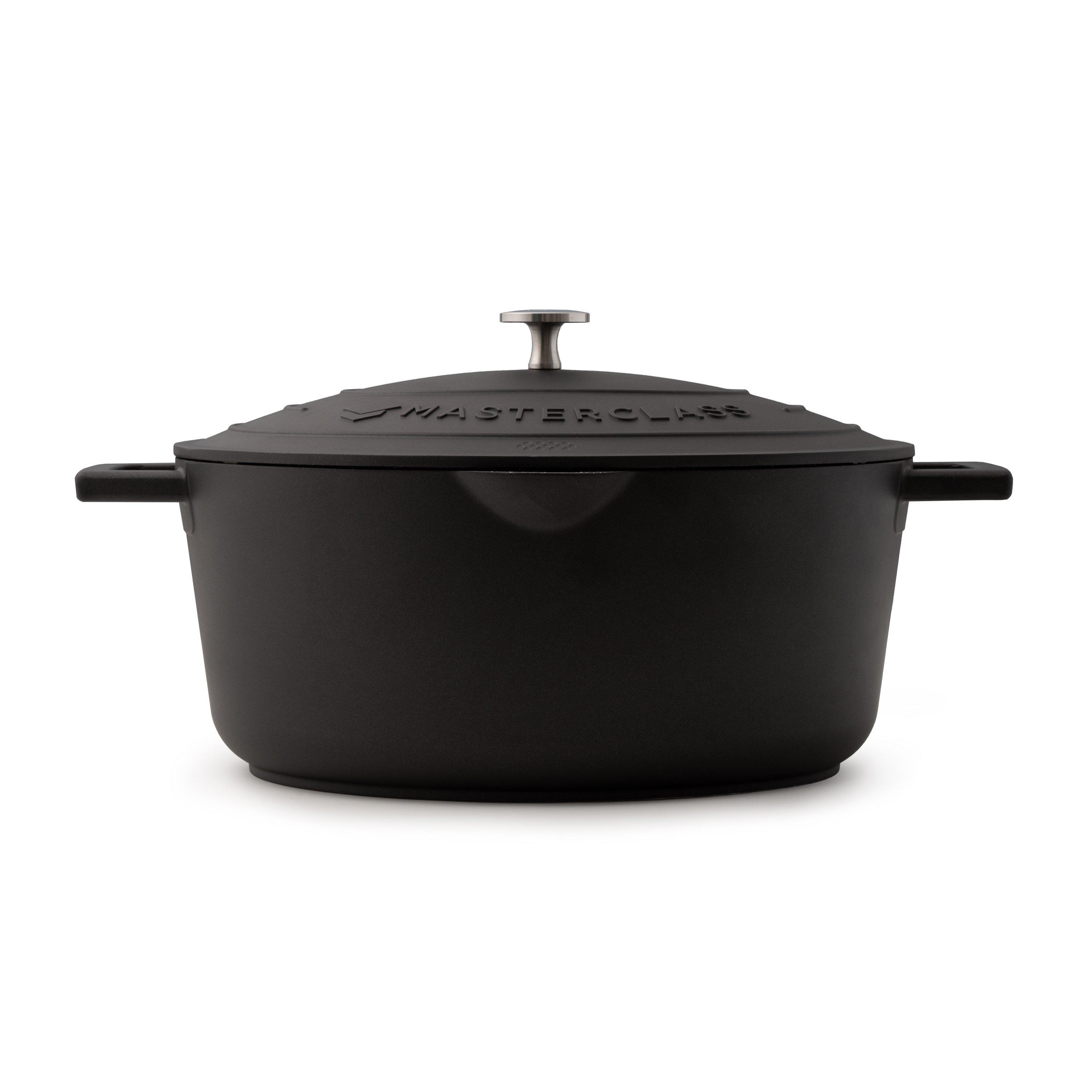 Black - MasterClass - Oval Cast Aluminium Non-Stick - 1