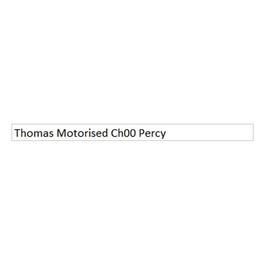 Thomas and Friends GAME Thomas Motorised Ch00 Percy