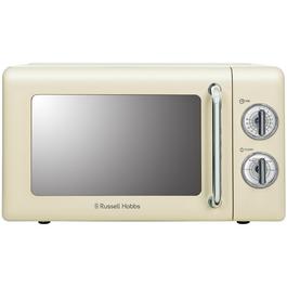Russell Hobbs RHRETMM705C-N 700W 17L Retro Cream Microwave