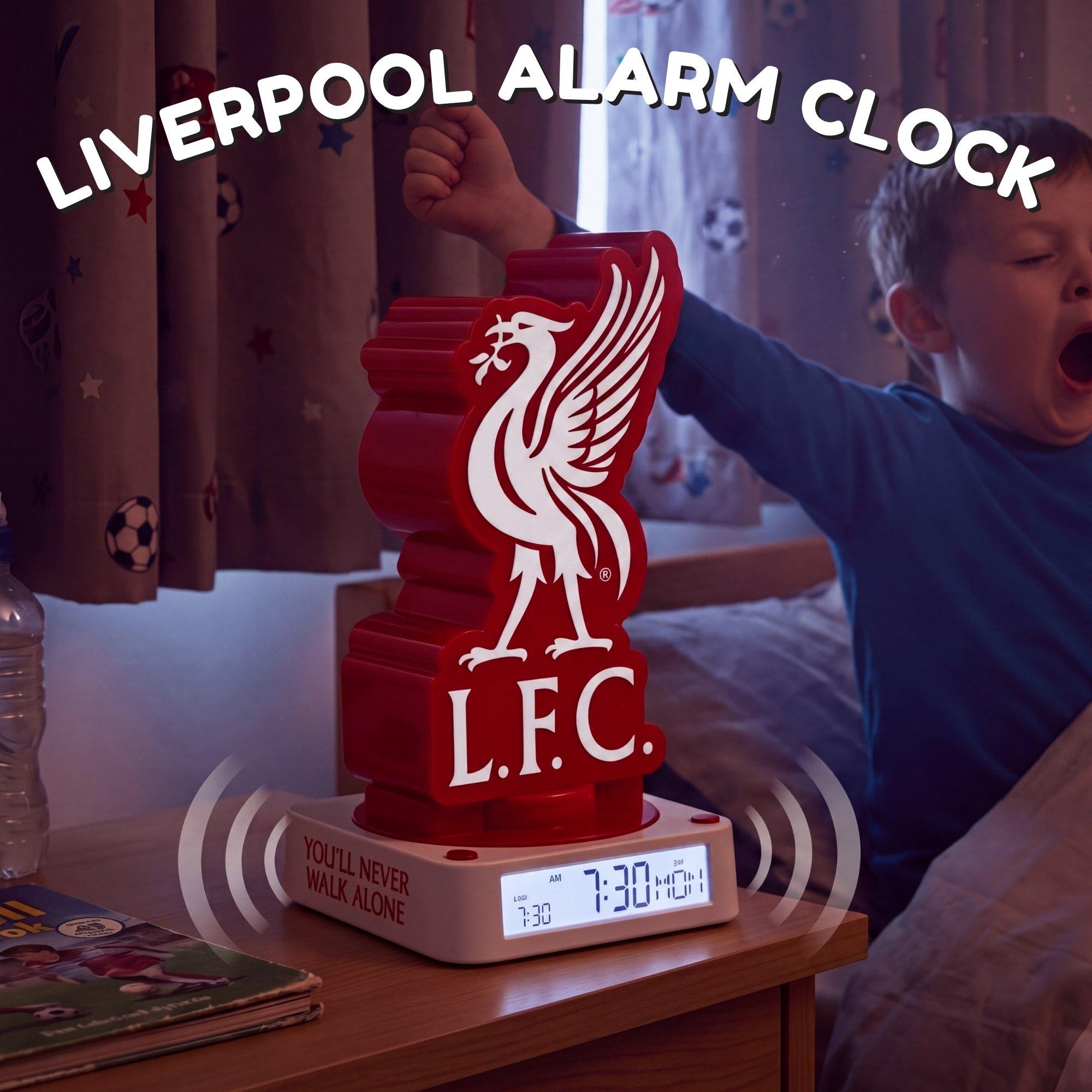 Red - Liverpool FC - Liverpool Football Club Alarm Clock - 2