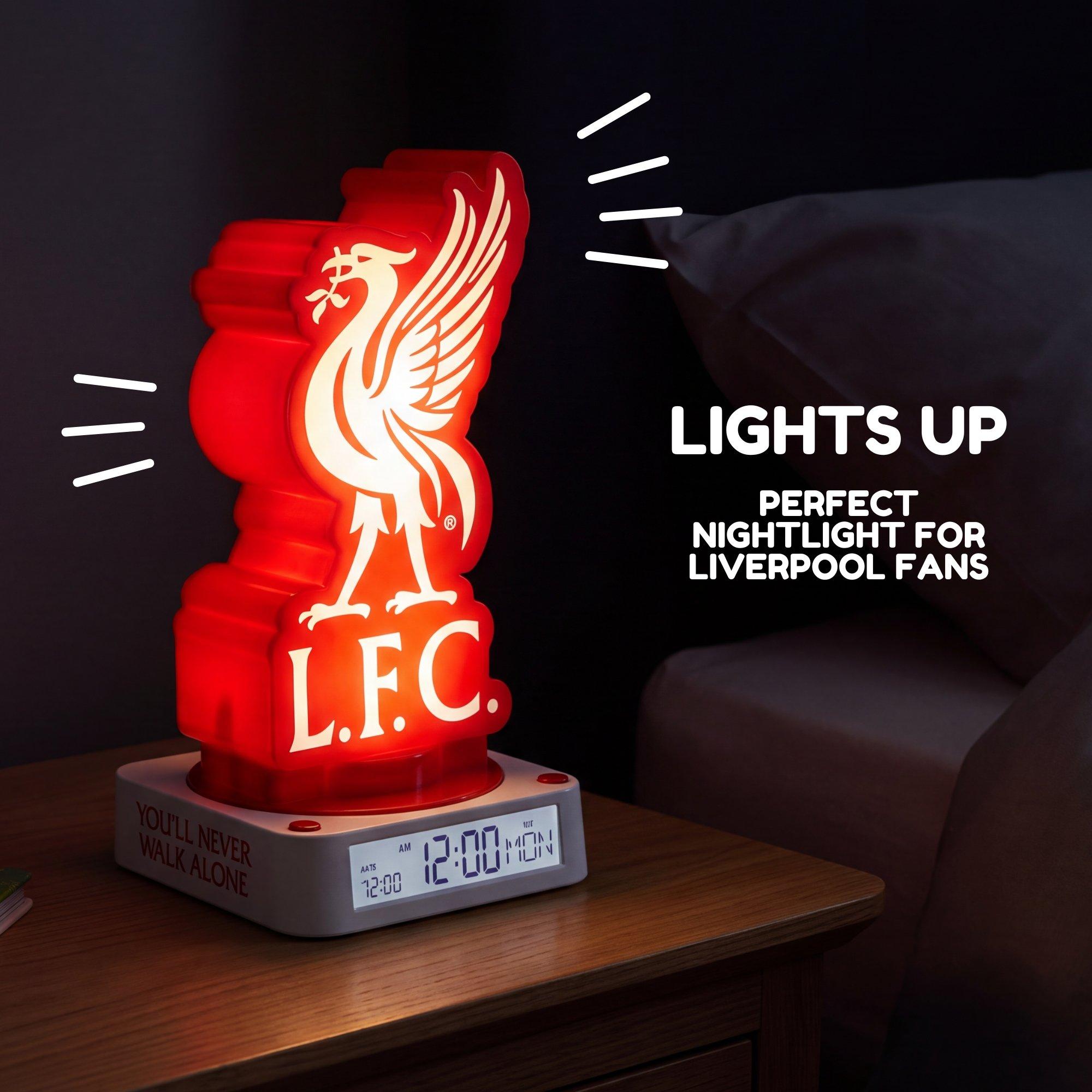 Red - Liverpool FC - Liverpool Football Club Alarm Clock - 3
