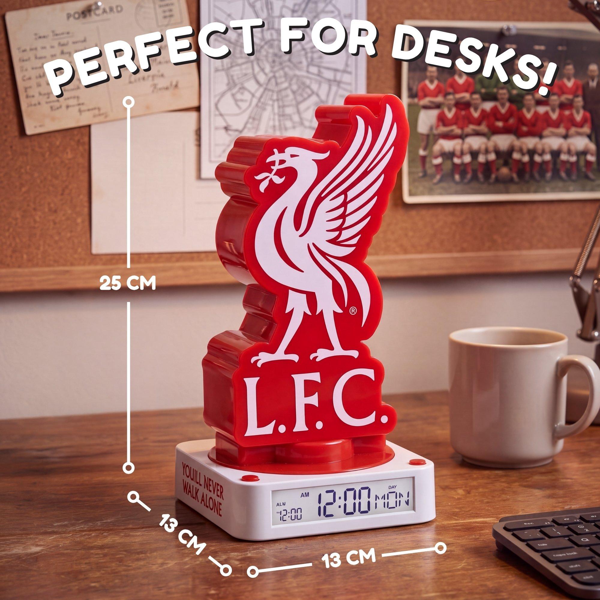 Red - Liverpool FC - Liverpool Football Club Alarm Clock - 5