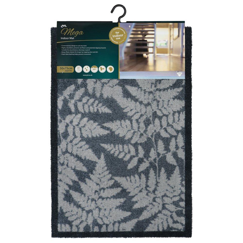 Blue And Grey - JVL - Mega Mat and Runner Set - 9