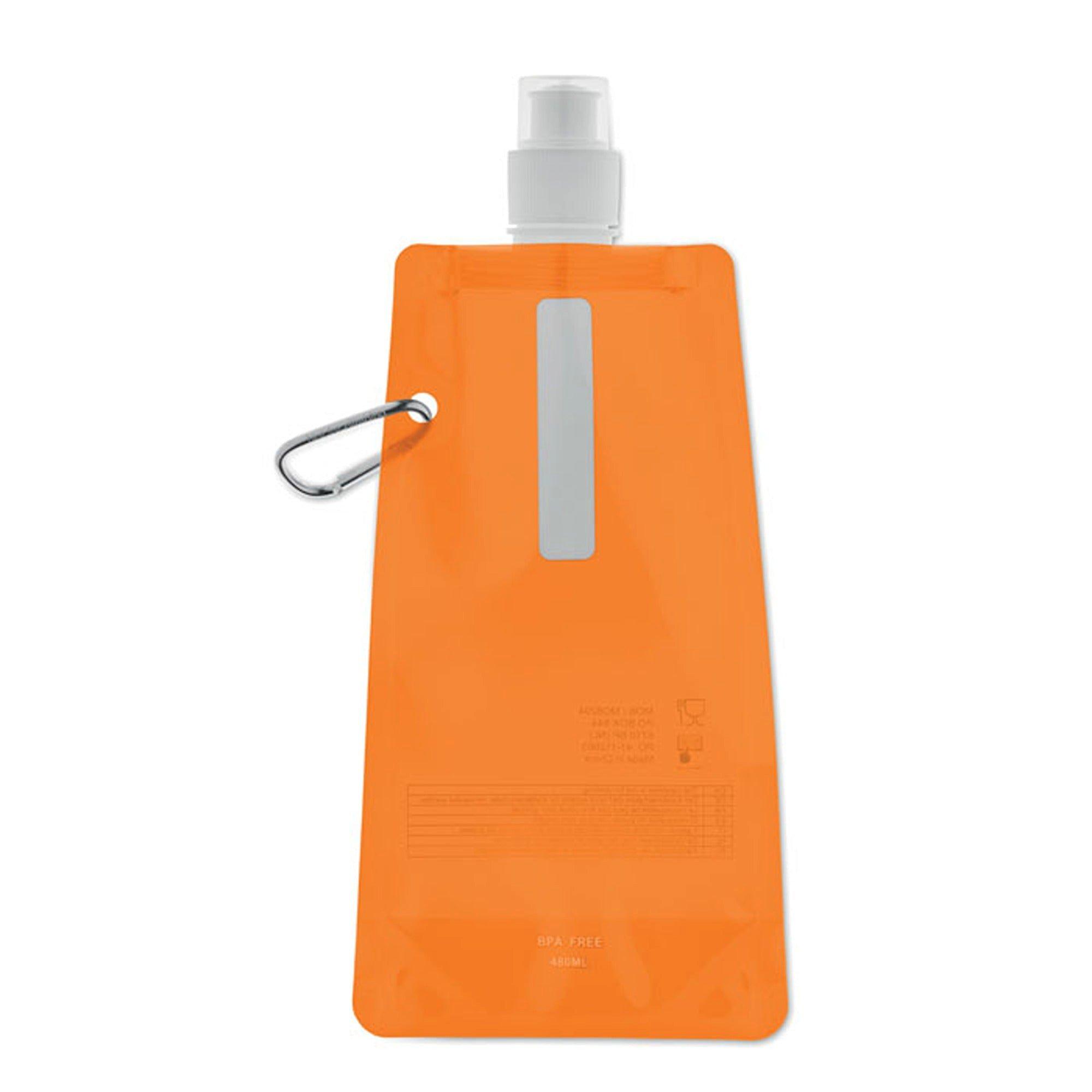Orange - Treat Republic - Orange Foldable Water Bottle