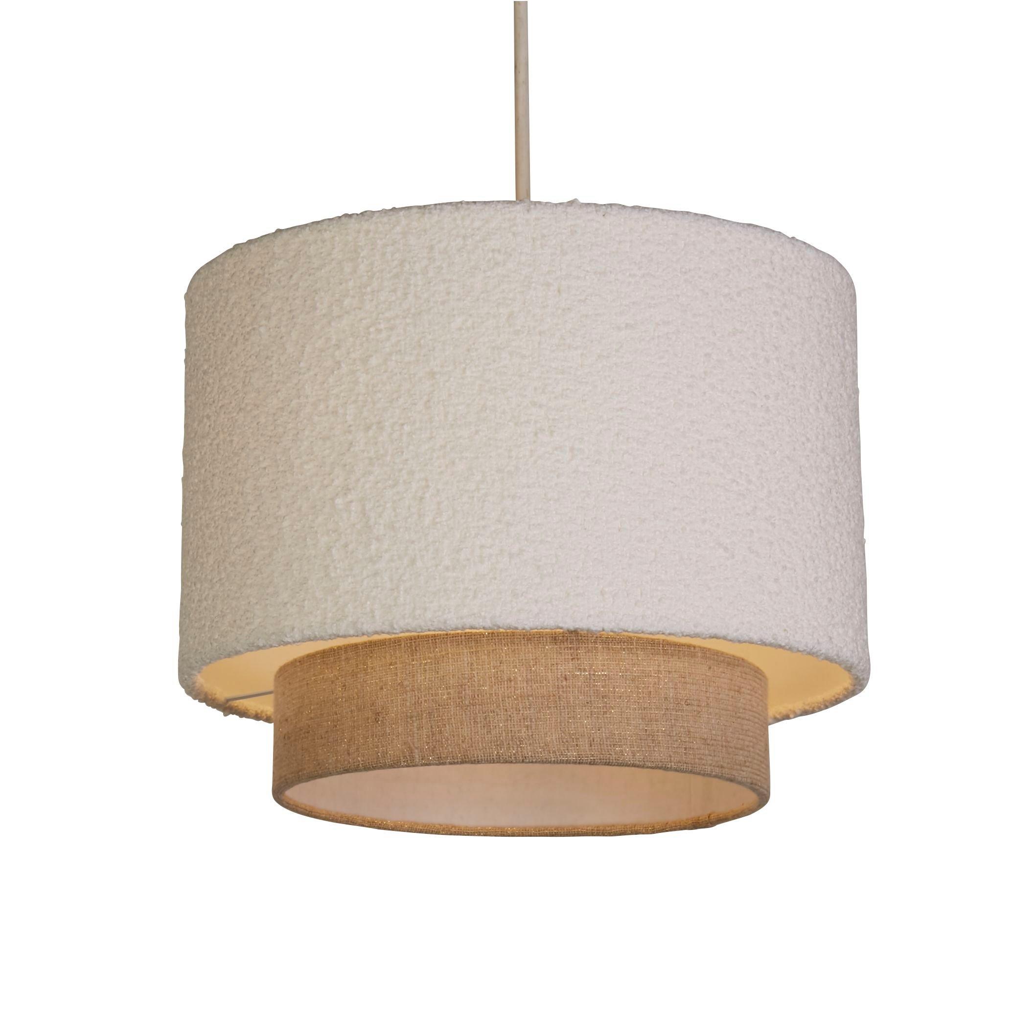 White - Lighting Collection - Aurelia White & Gold Ceiling Shade - 2