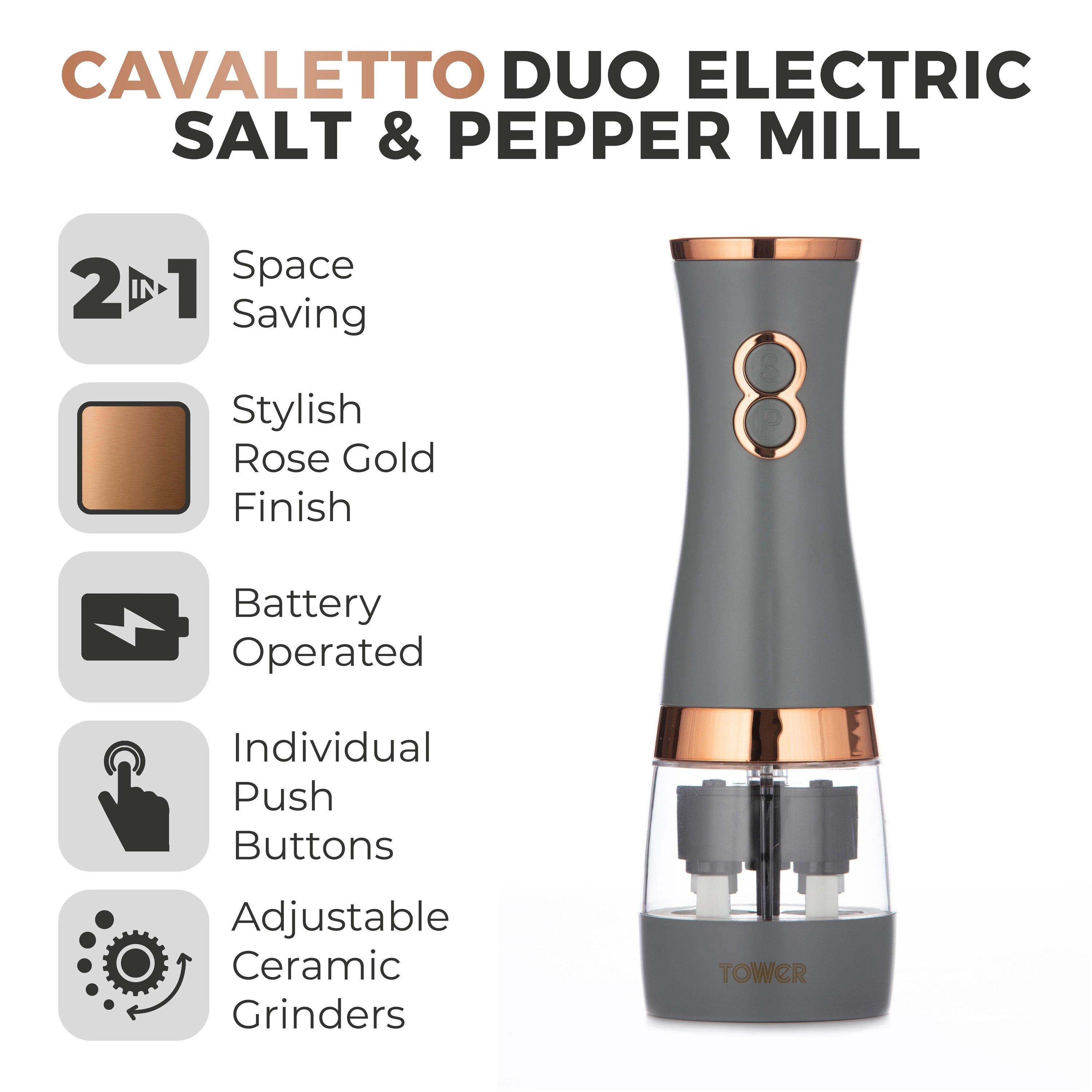 Grey - Tower - Cavaletto Duo SP Mill Grey and Rose Gold - 2