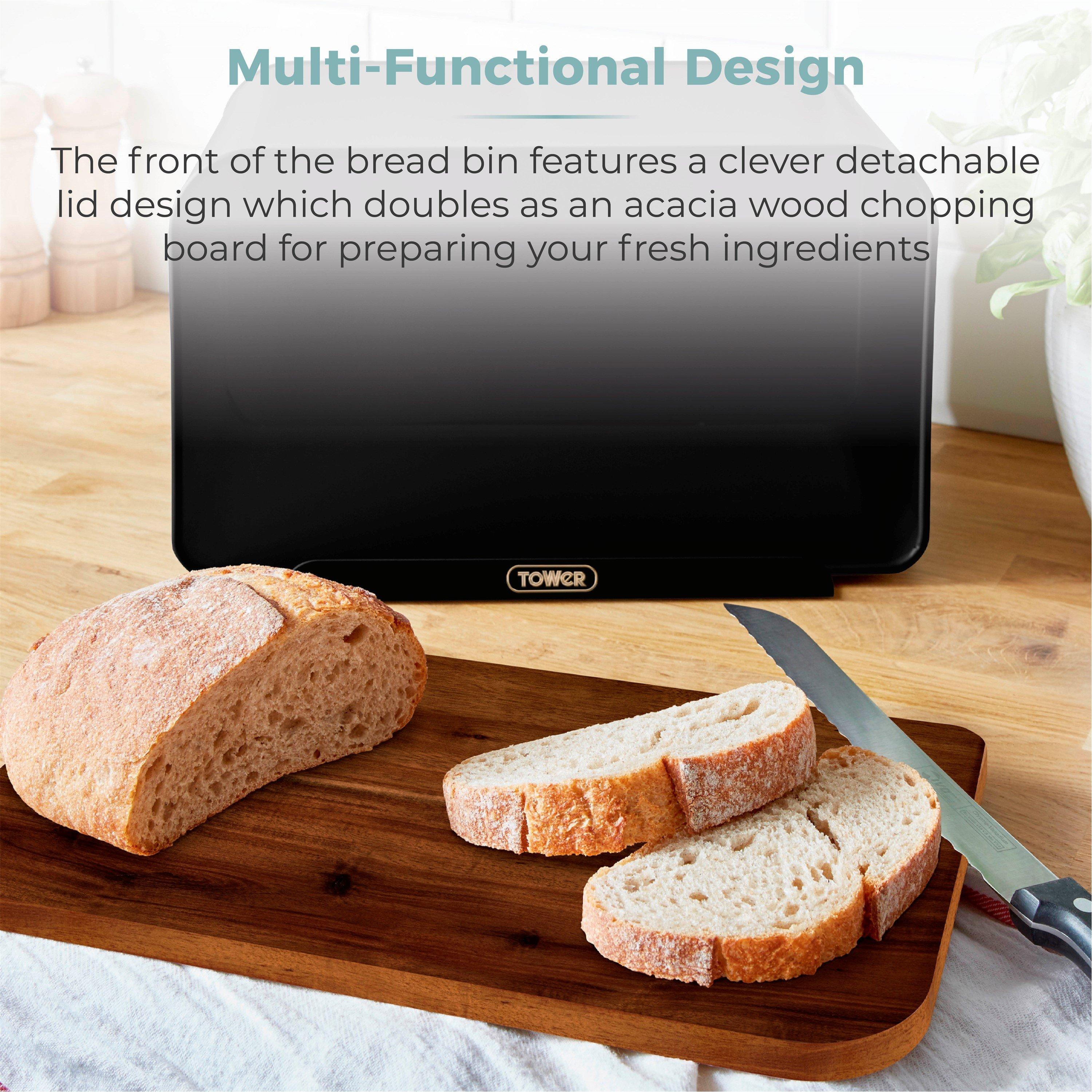 Black - Tower - Scandi 5 Piece Storage Set Black - 4