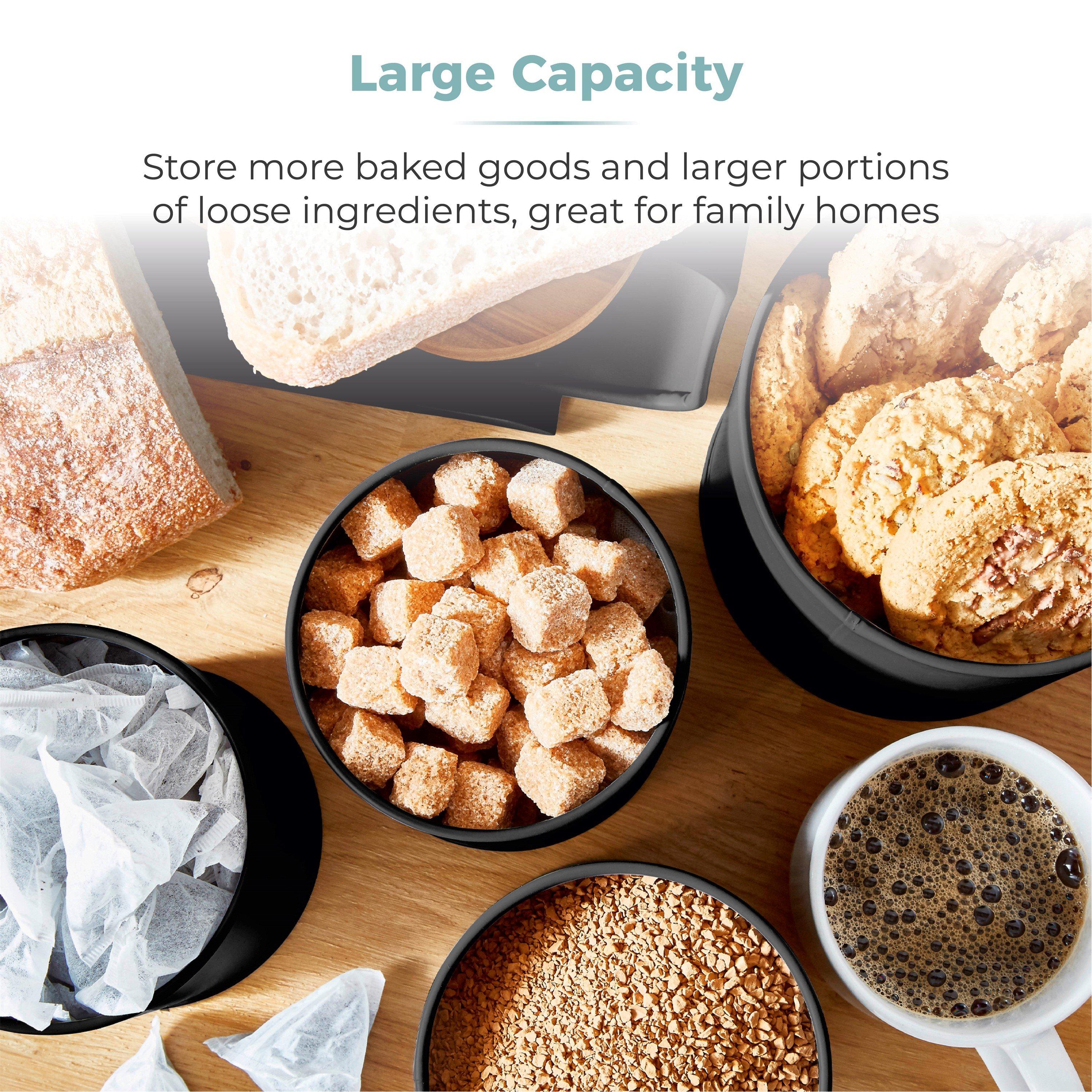 Black - Tower - Scandi 5 Piece Storage Set Black - 6