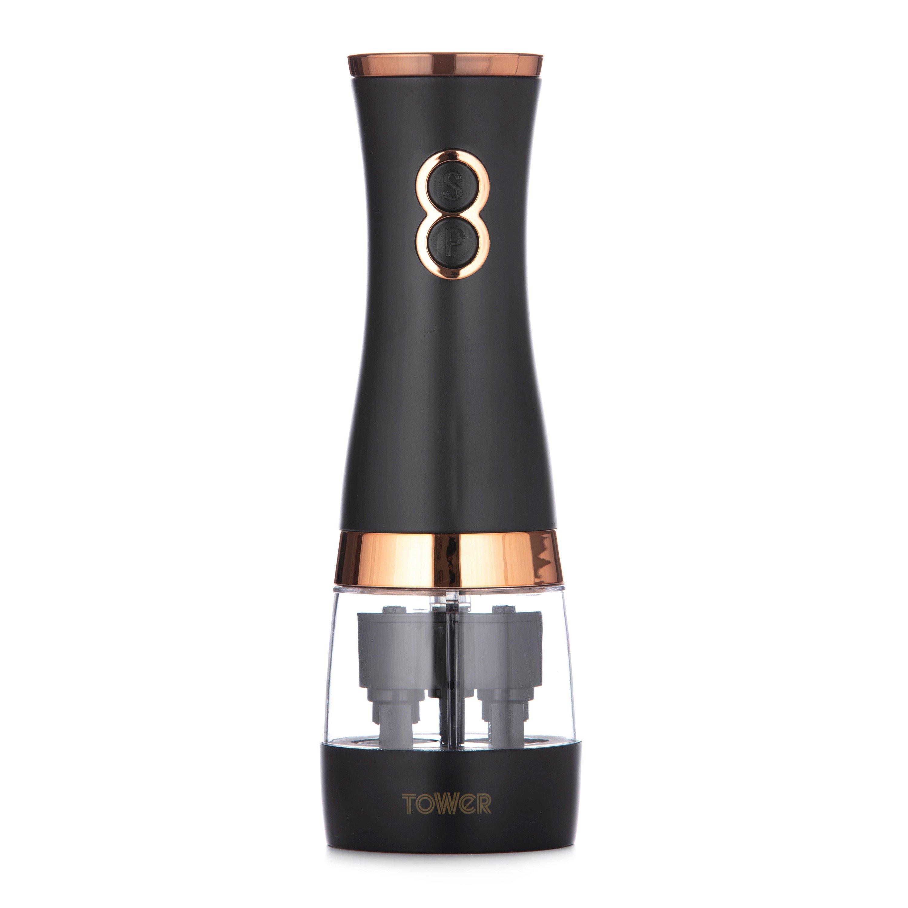 Black - Tower - Cavaletto Duo SP Mill Black and Rose Gold - 1