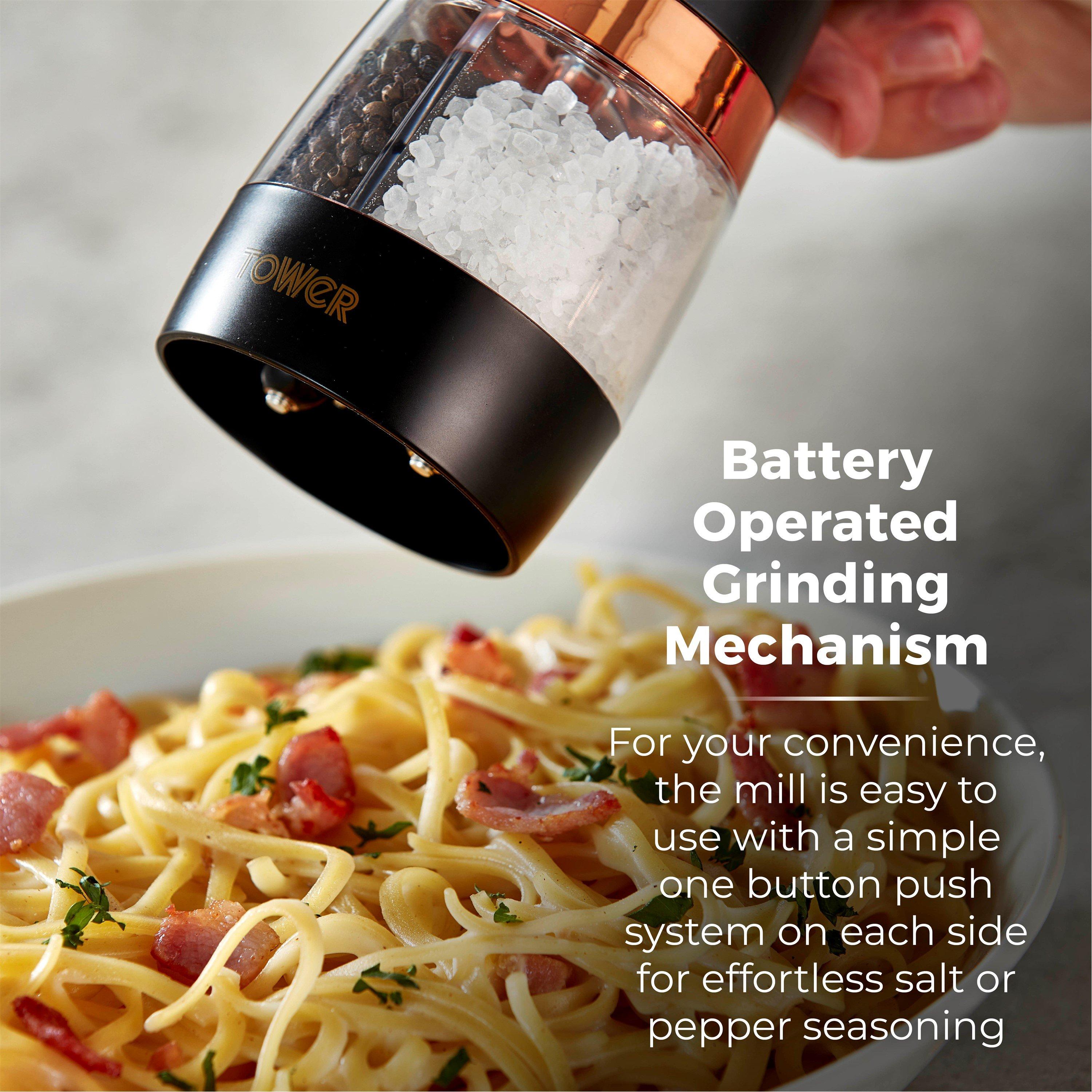 Black - Tower - Cavaletto Duo SP Mill Black and Rose Gold - 4