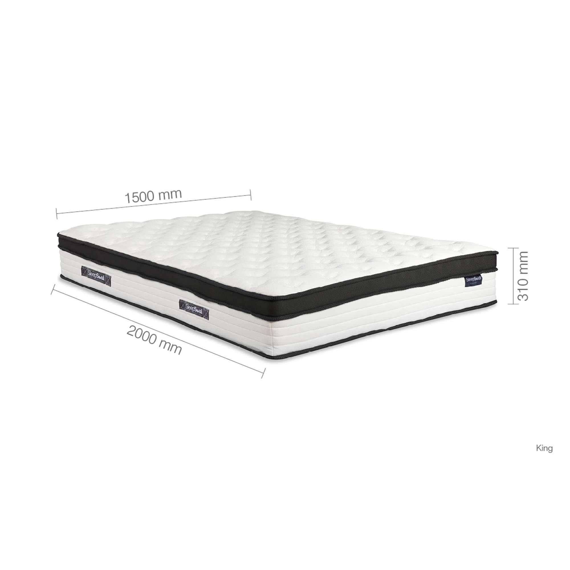 White - SleepSoul - Cloud Mattress - 13