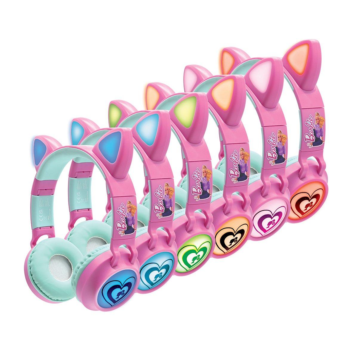Multi - Lexibook - Barbie Bluetooth Headphones with LED Lights - 3