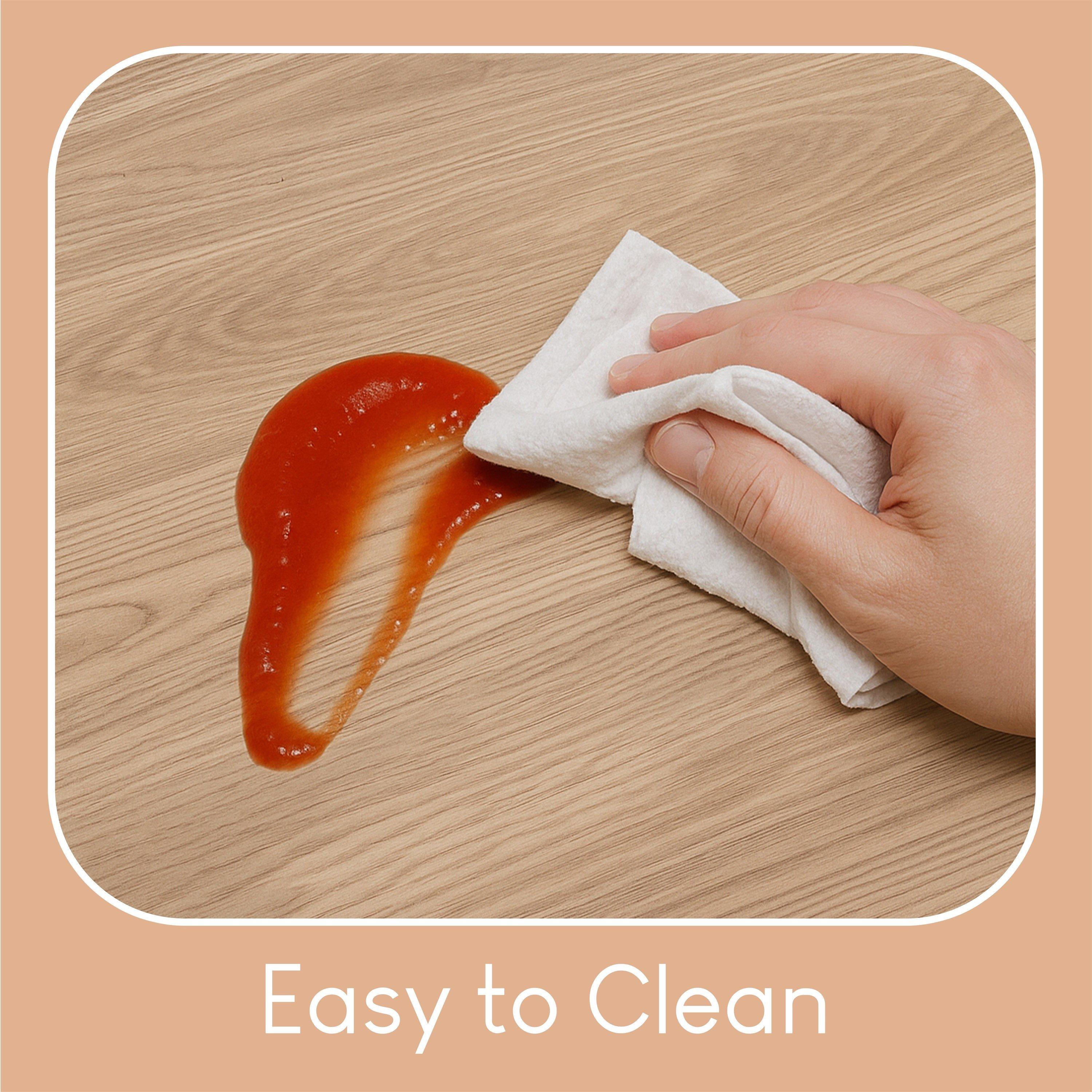 Oak - Lassic - 4 Seater Dining Table With X Shape Legs - 5