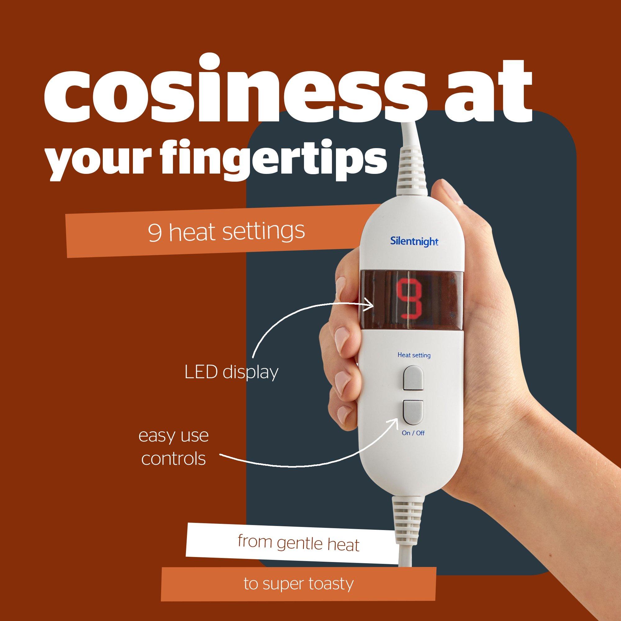 Green - Silentnight - SILENTNIGHT LUXURY SUPER COSY HEATED THROW - 3