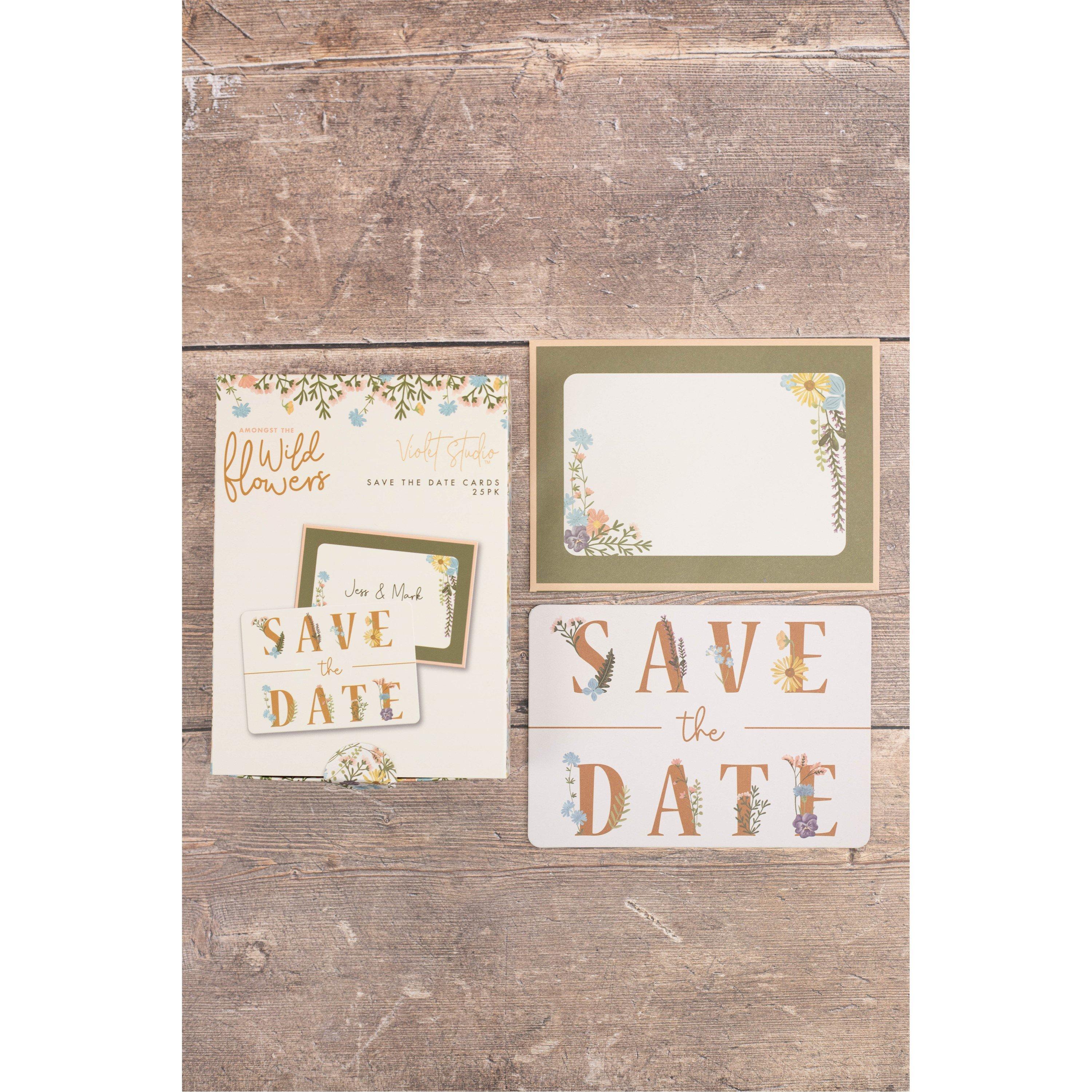 Multi - Crafters Companion - Save The Dates - Amongst The Wildflower - 2