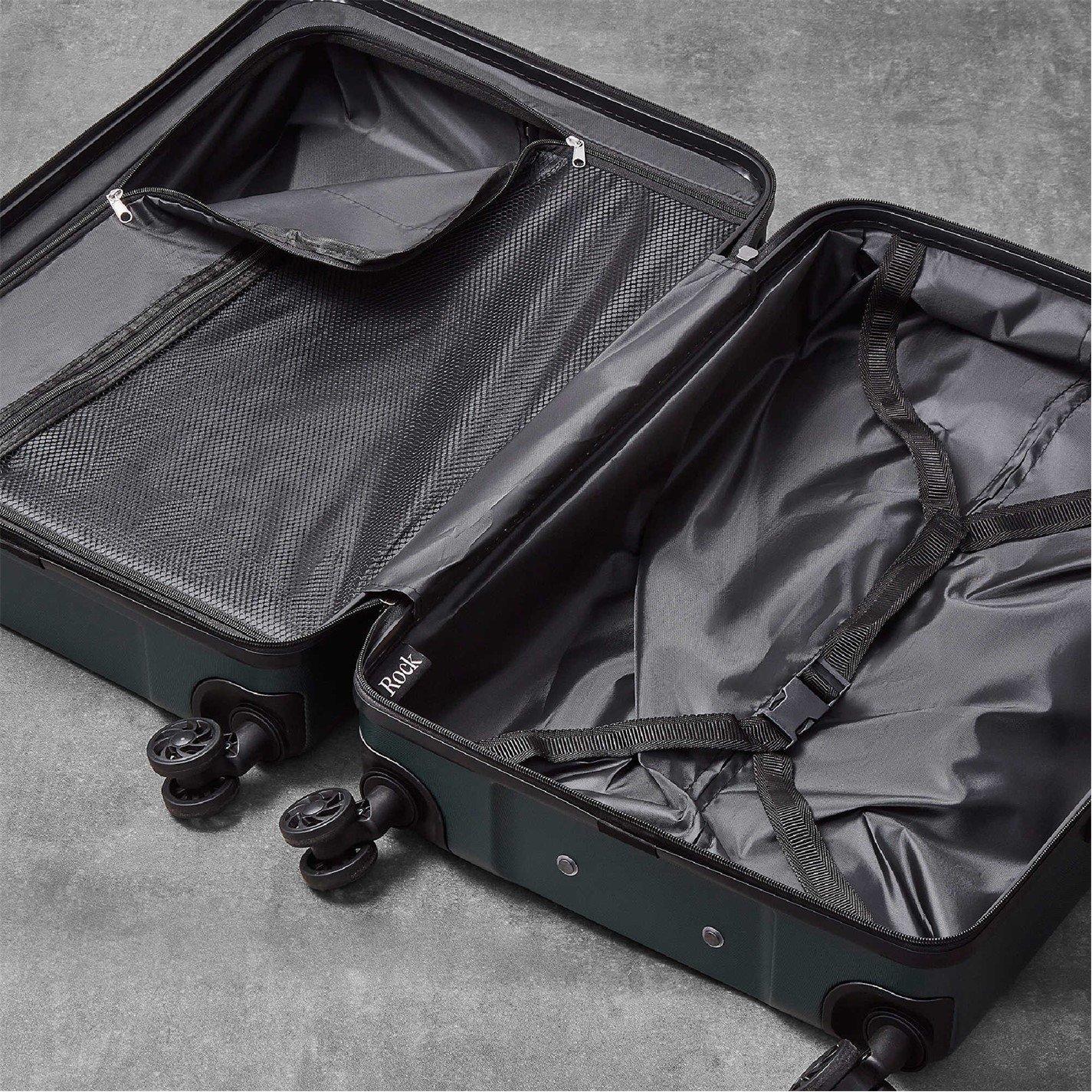 Green - Rock - Rock Lincoln Suitcases Green - 4