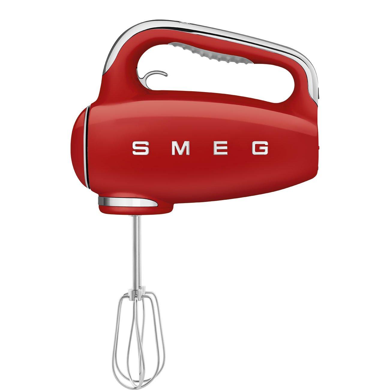 Red - Smeg - 50's Style Hand Mixer Black - 1