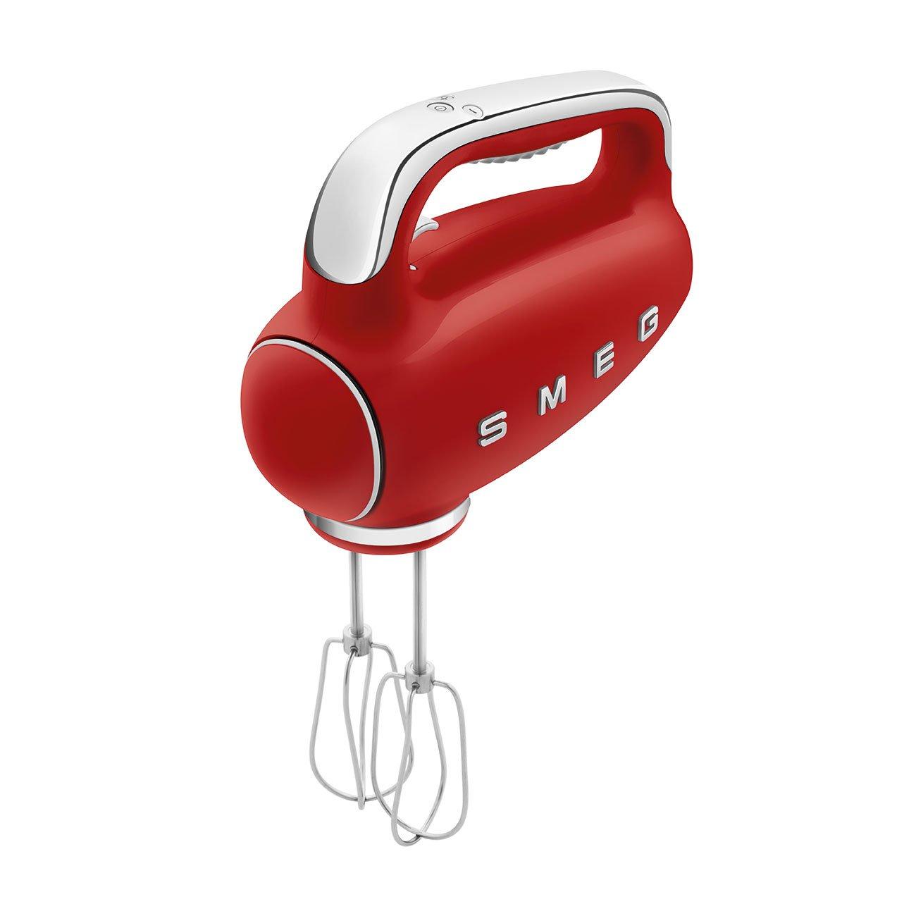 Red - Smeg - 50's Style Hand Mixer Black - 5