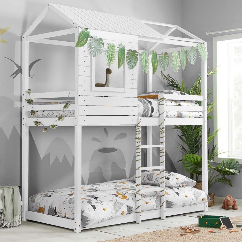 Birlea  Adventure Bunk Bed - White - Single