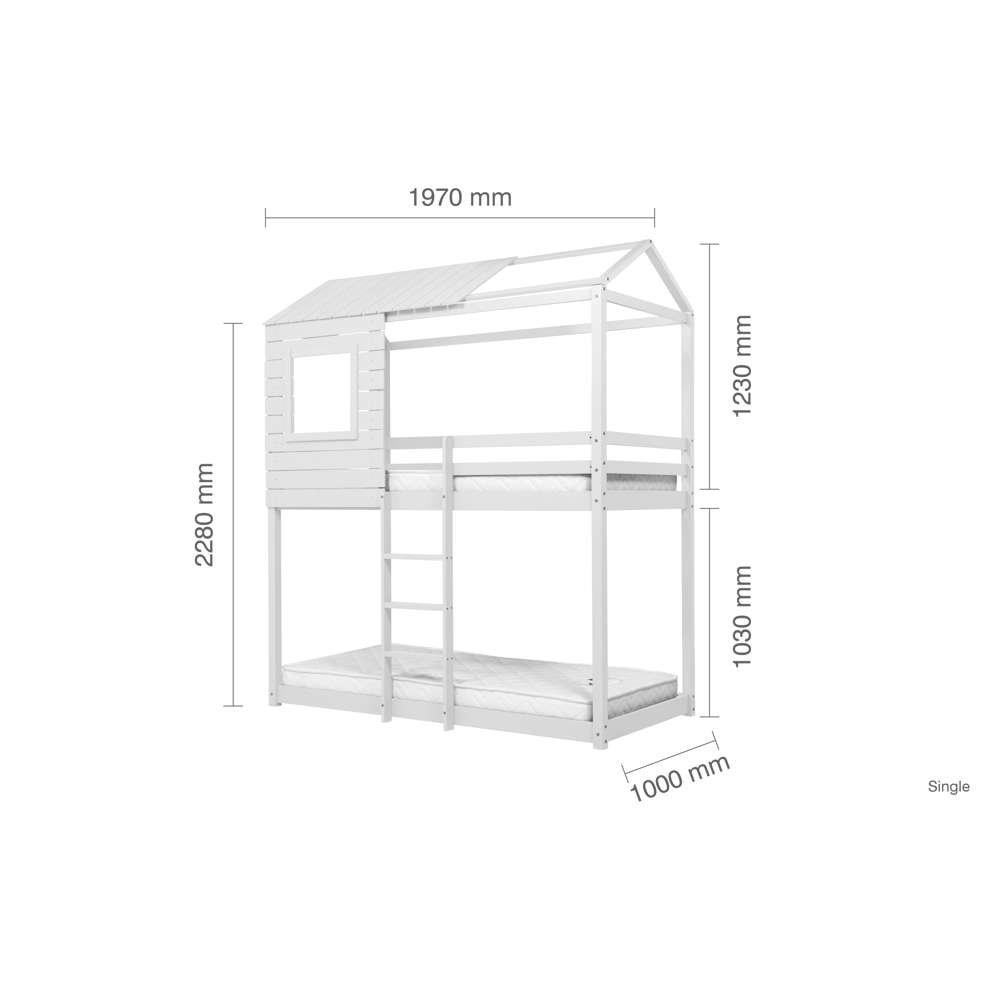 White - Birlea - Adventure Bunk Bed - 11