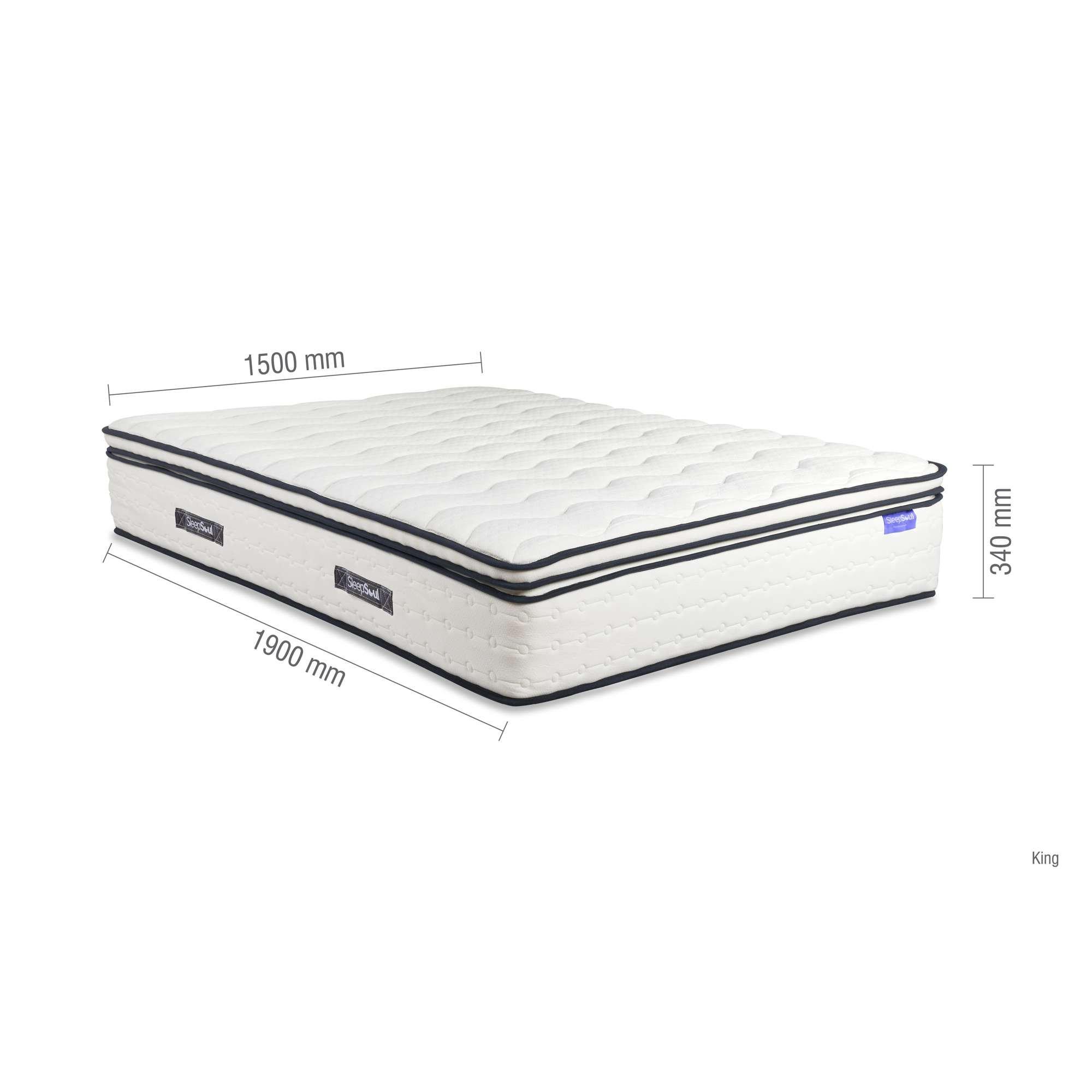 White - SleepSoul - Space Mattress - 10