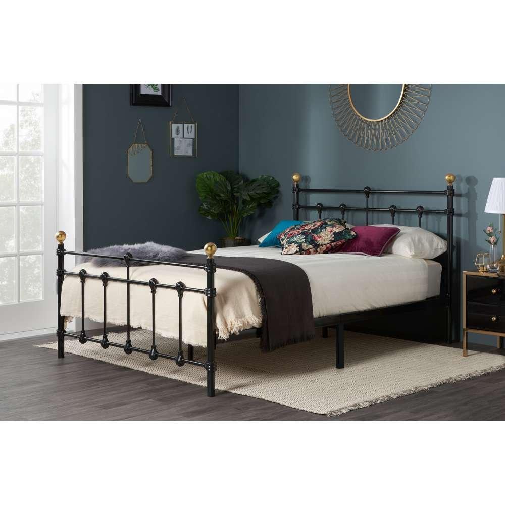 Birlea Atlas Metal Bed - Black