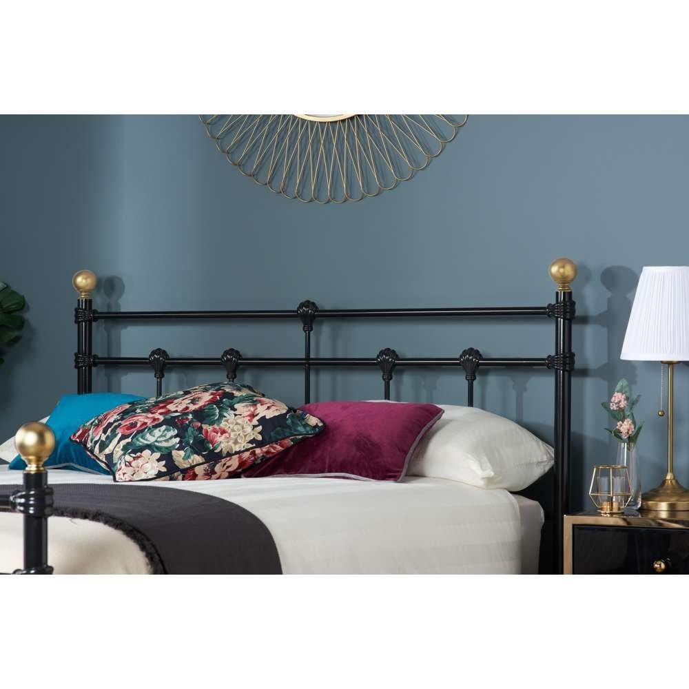 Black - Birlea - Atlas Metal Bed - 2